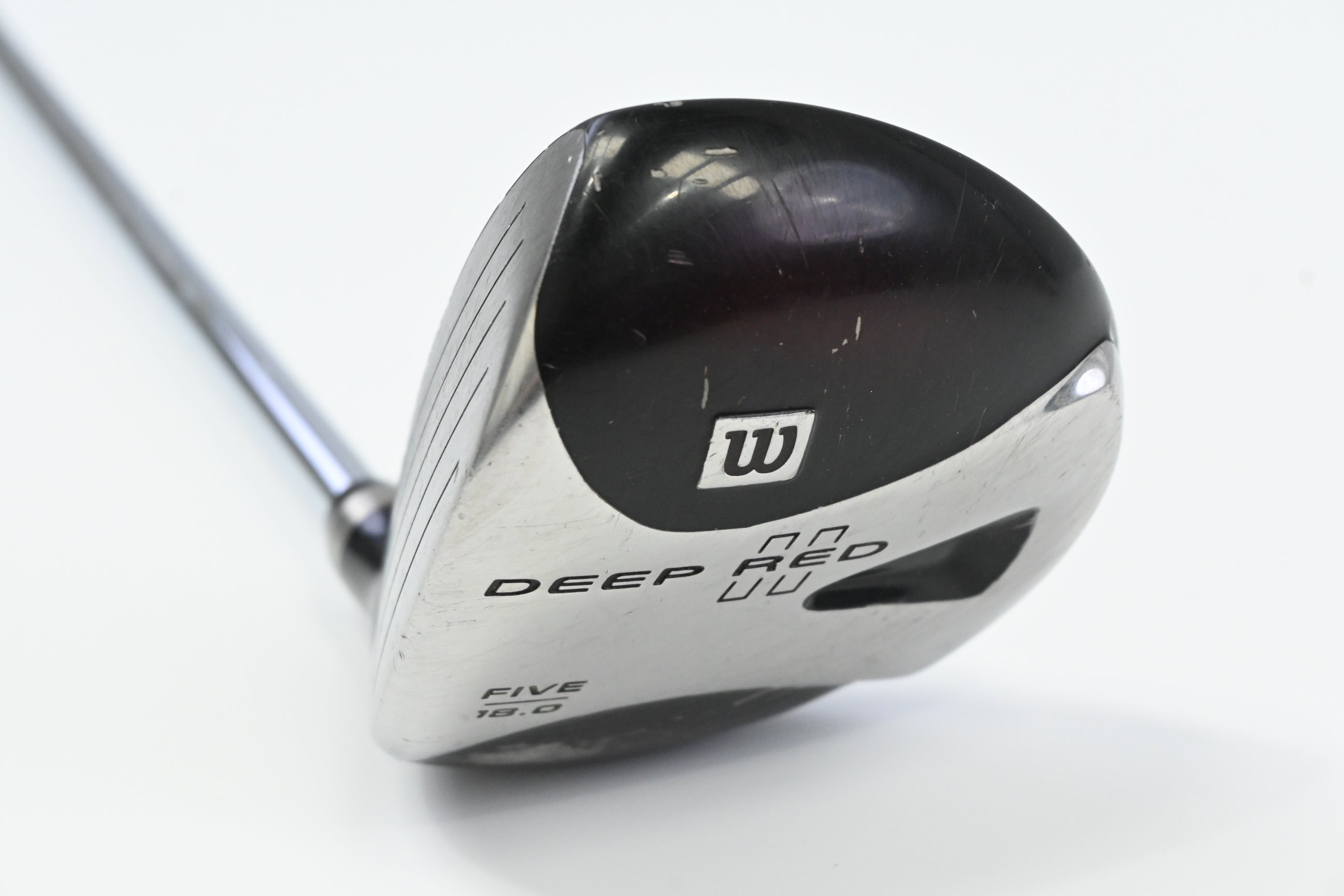 Left Hand Wilson Deep Red II #5 Wood / 18 Degree / Regular Flex Dynamic Gold