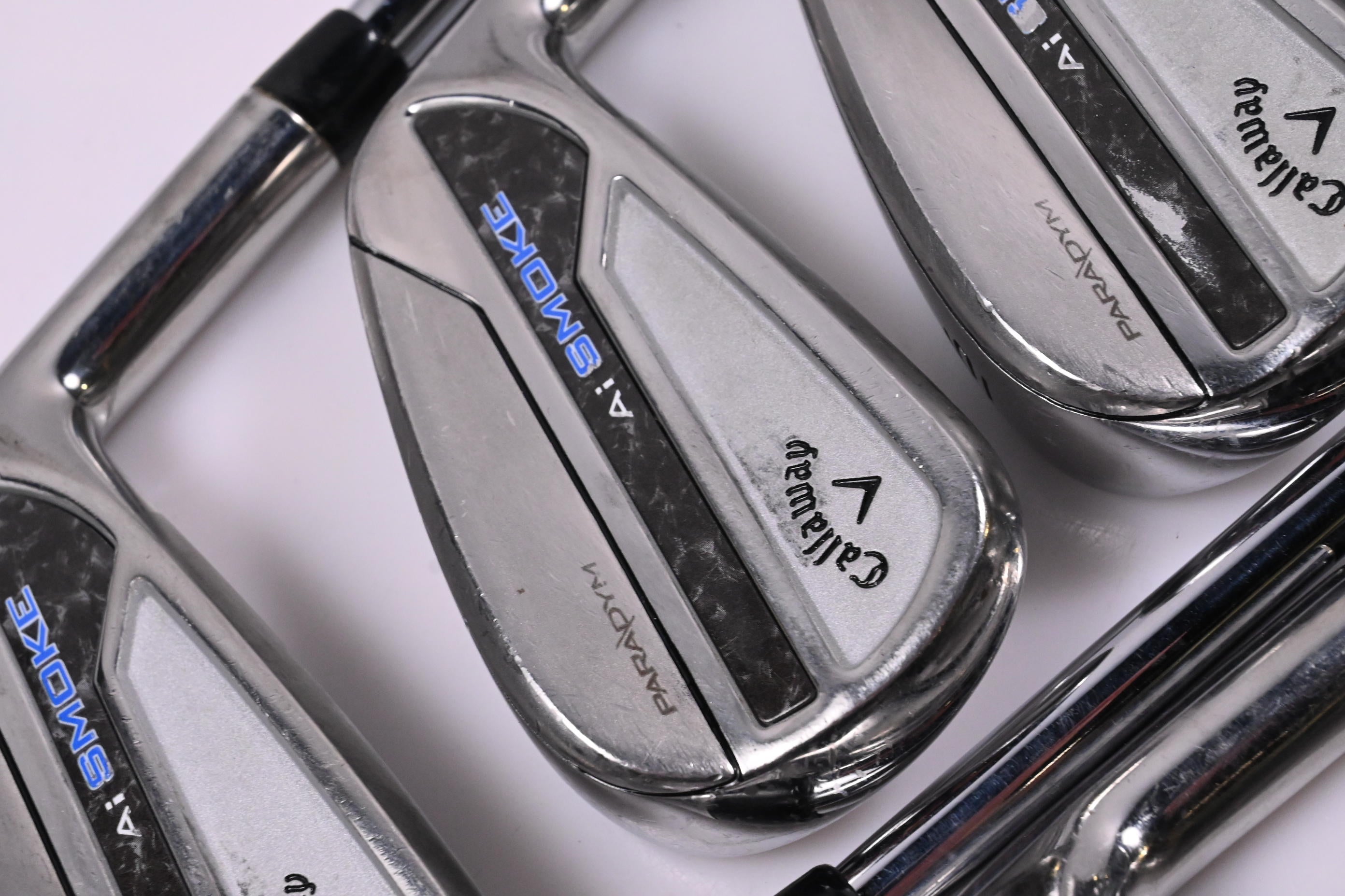 Callaway Paradym Ai Smoke Irons / 4-PW+GW / Stiff Flex Dynamic Gold Mid 115 S300