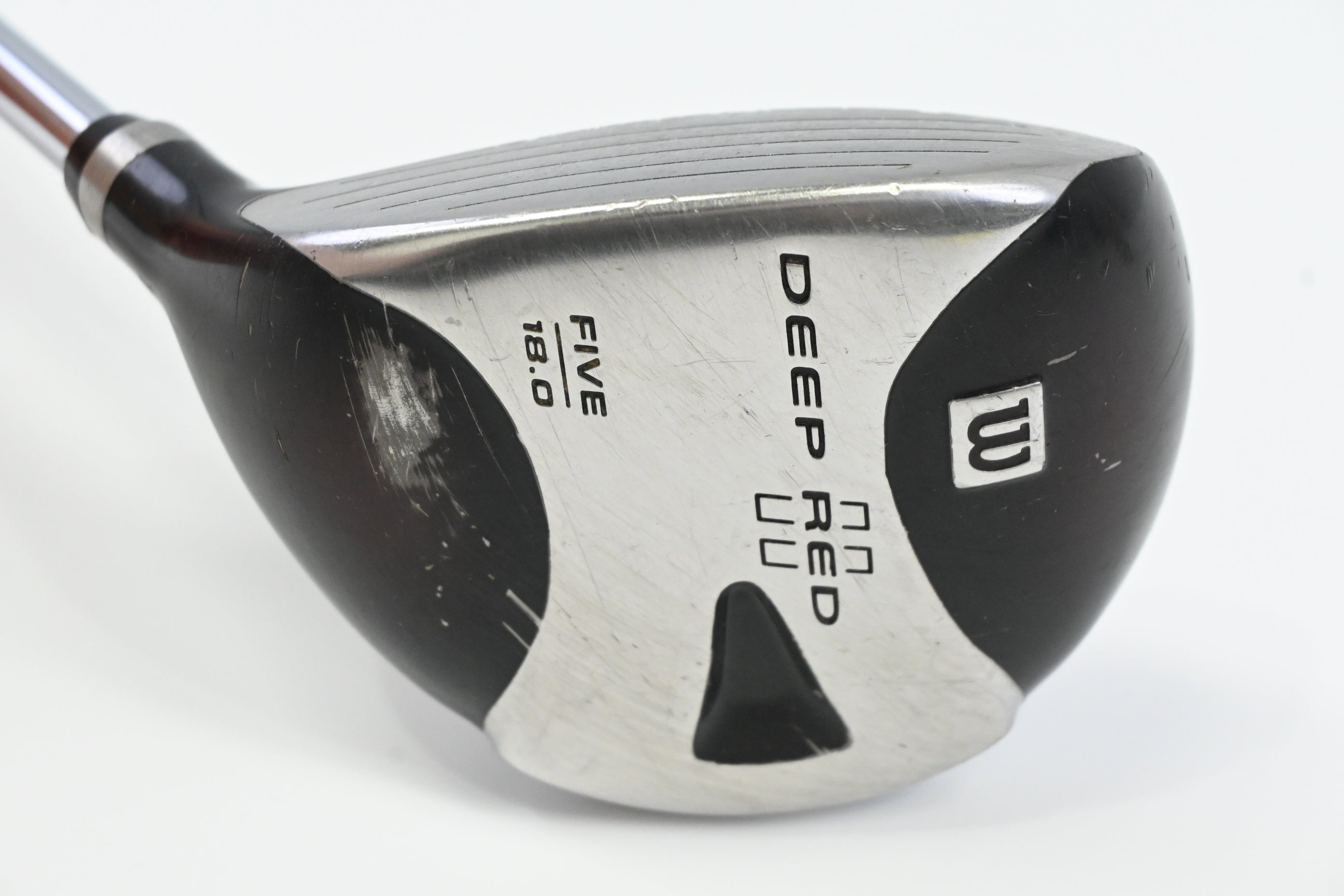 Left Hand Wilson Deep Red II #5 Wood / 18 Degree / Regular Flex Dynamic Gold