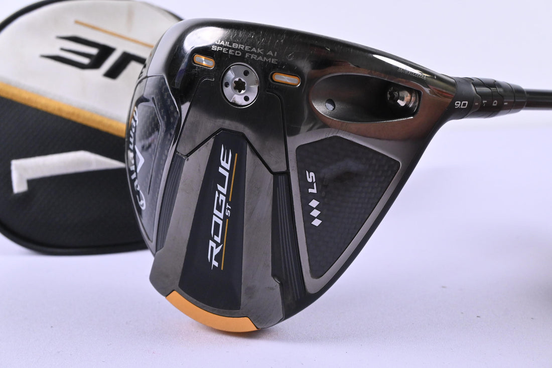 Callaway Rogue ST Triple Diamond LS Driver / 9 Degree / Stiff Flex HZRDUS Gen4