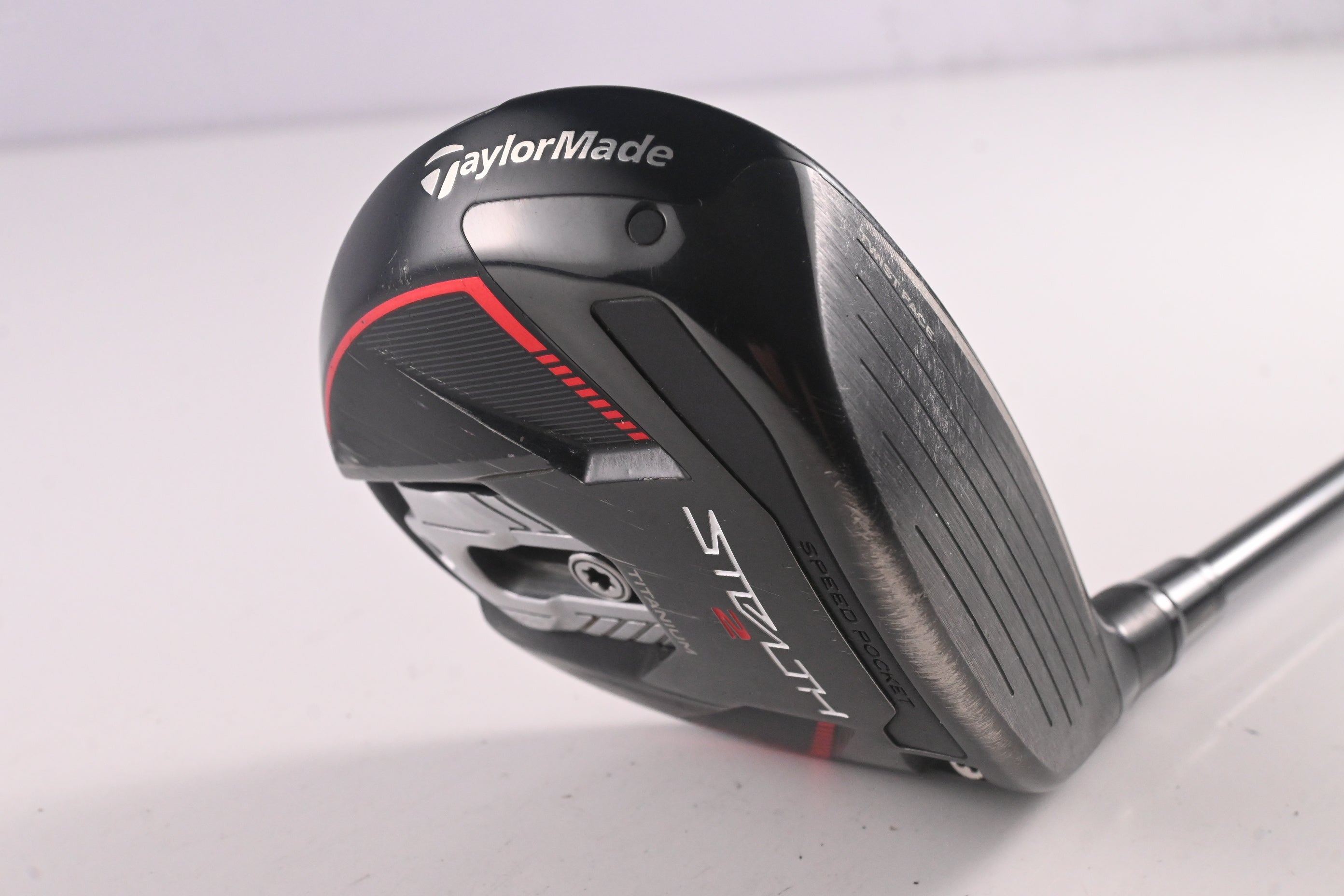 Taylormade Stealth 2 Plus #3 Wood / 15 Degree / Stiff Flex HZRDUS Smoke Red RDX