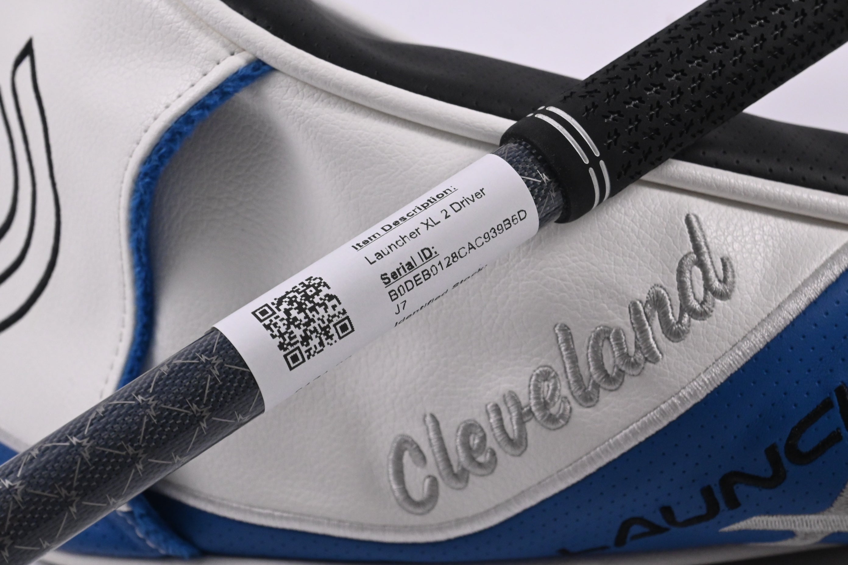 Cleveland Launcher XL 2 Driver / 9 Degree / Stiff Flex Tensei AV Raw Blue 55
