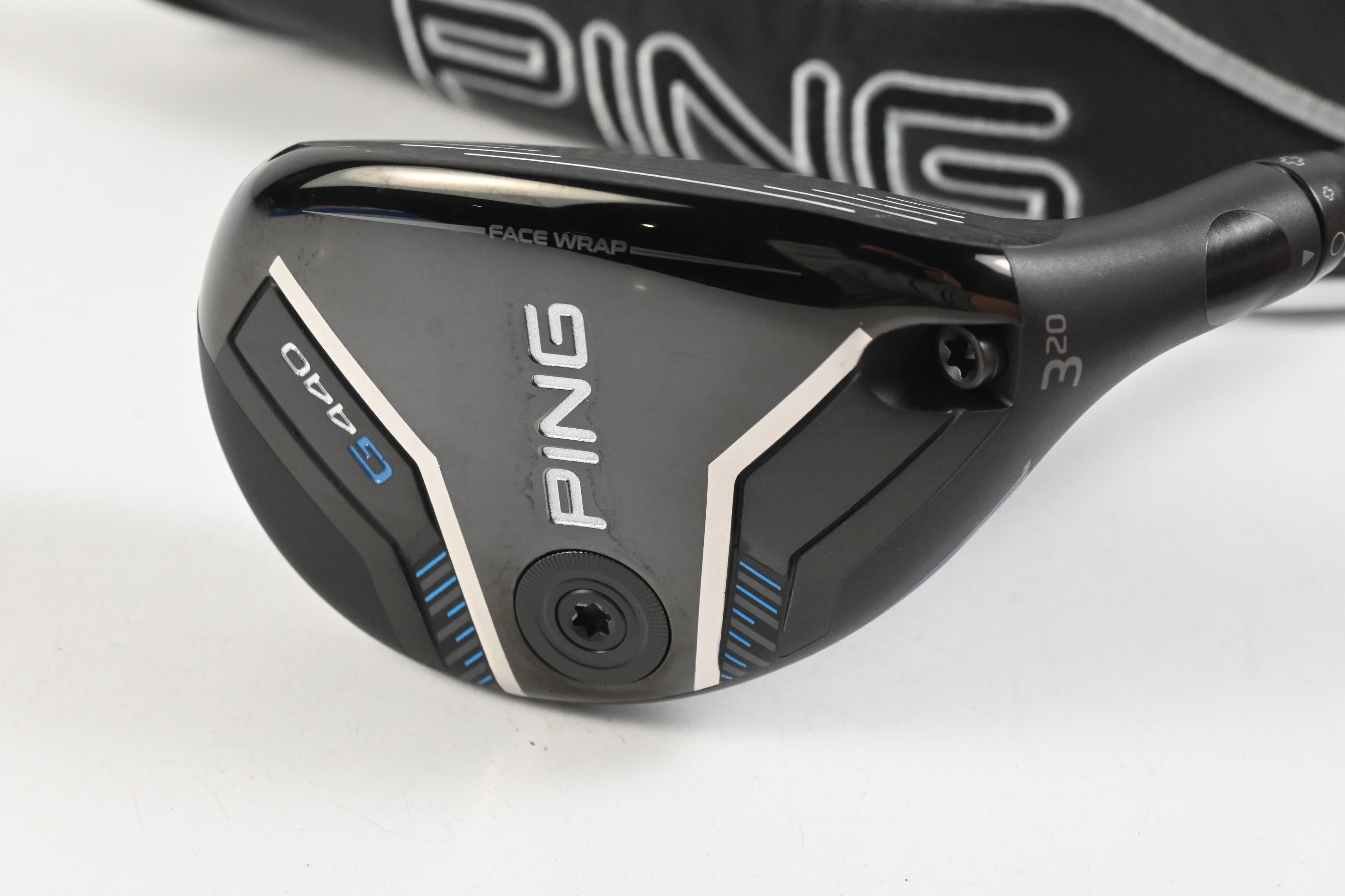 Ping G440 #3 Hybrid / 20 Degree / Stiff Flex Ping Alta CB Blue 70 Shaft