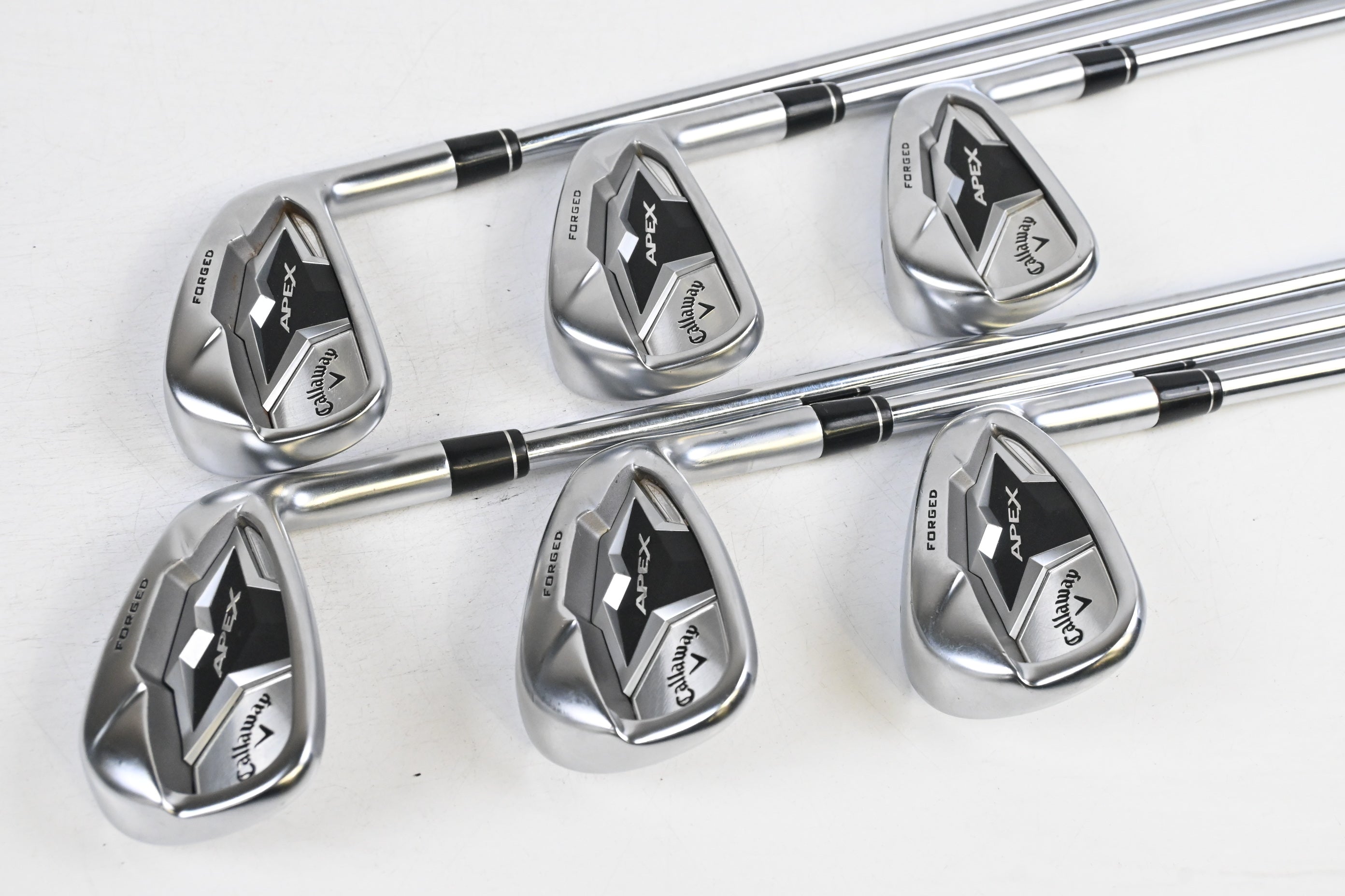 Callaway Apex 19 Irons / 5-PW / Regular Flex Elevate VSS 95 Steel Shafts