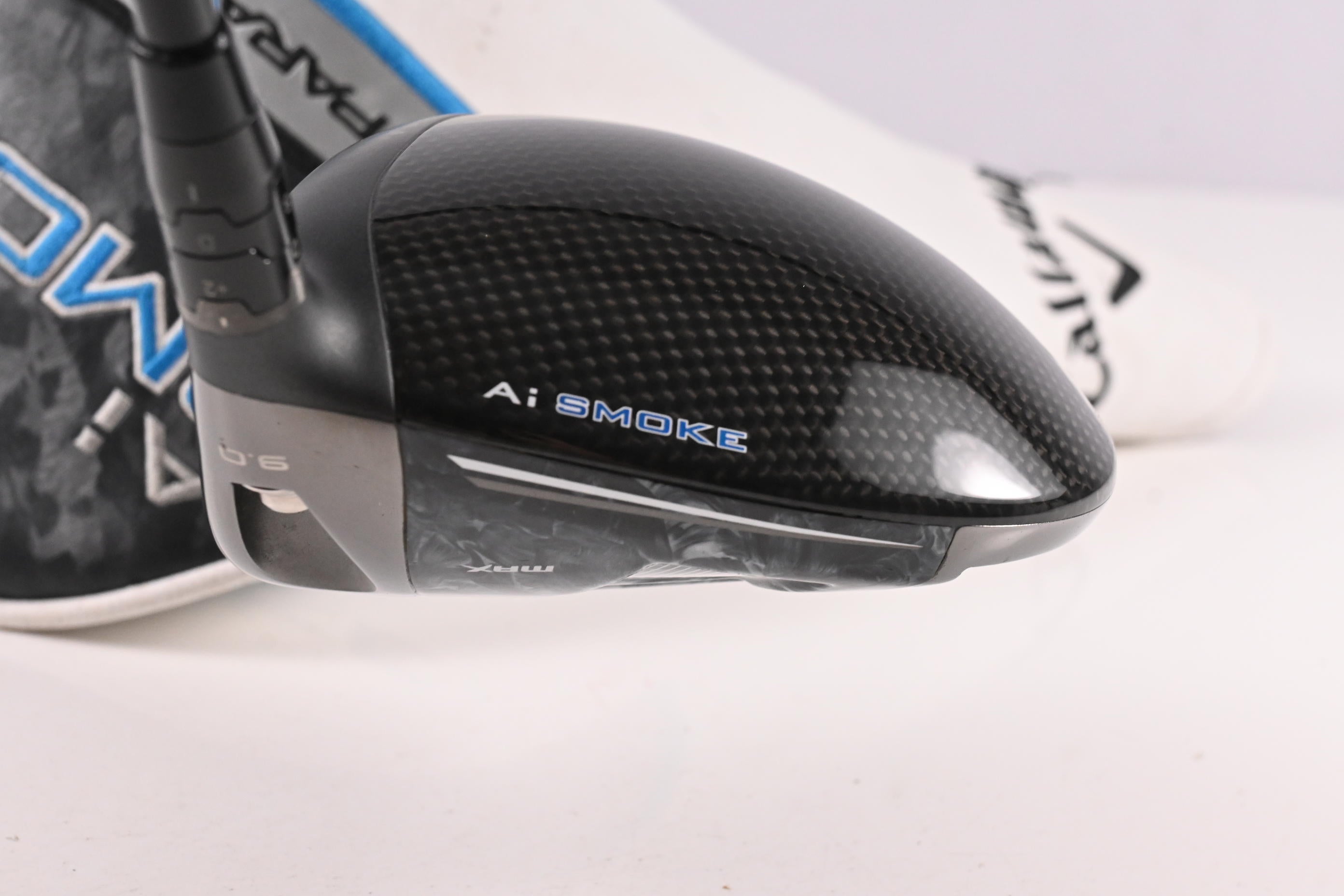 Callaway Paradym Ai Smoke Max Driver / 9 Degree / X-Flex Tensei AV White 65
