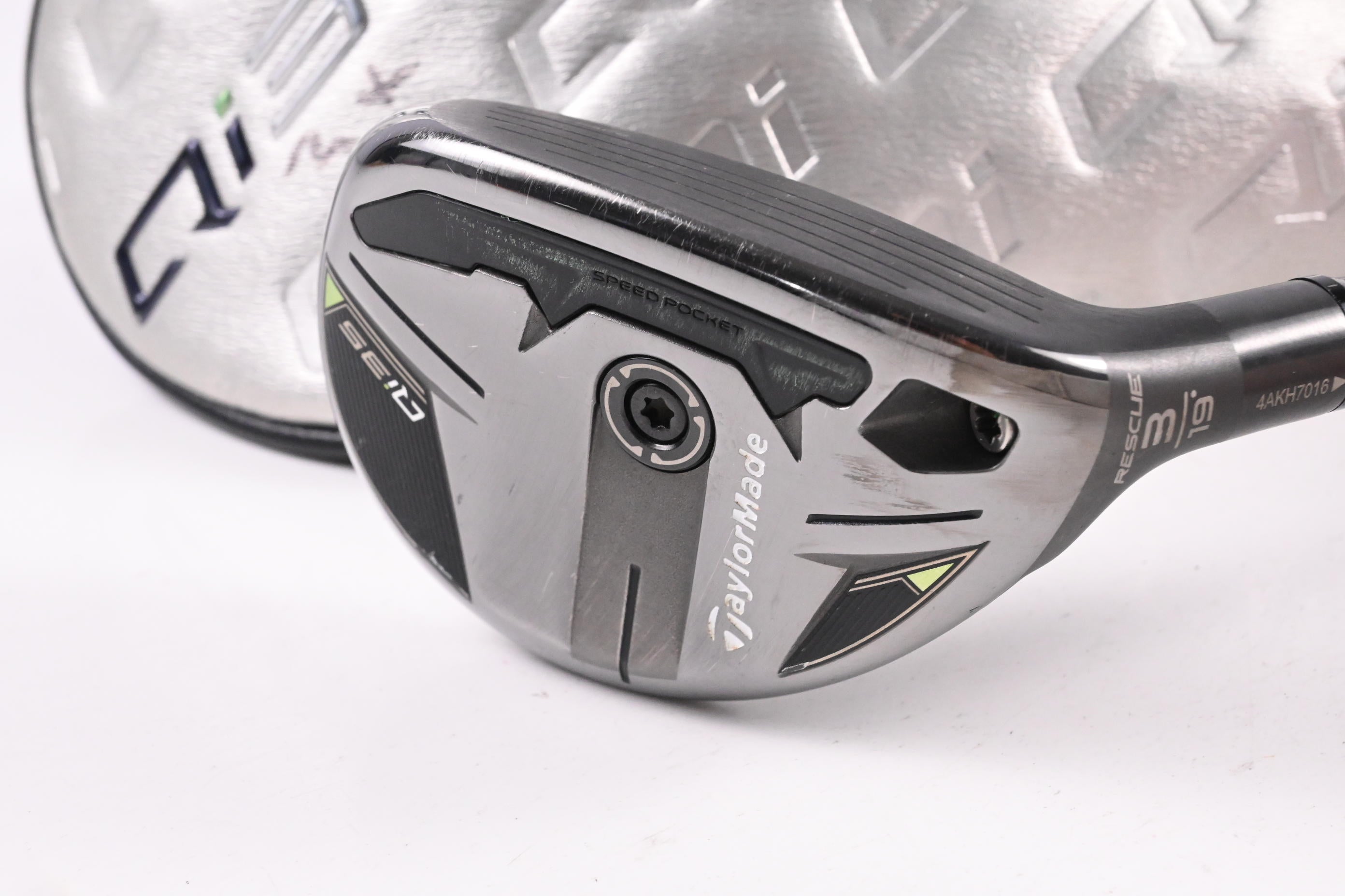 Taylormade Qi35 #3 Hybrid / 19 Degree / X-Flex Project X HXRDUS Smoke Black RDX