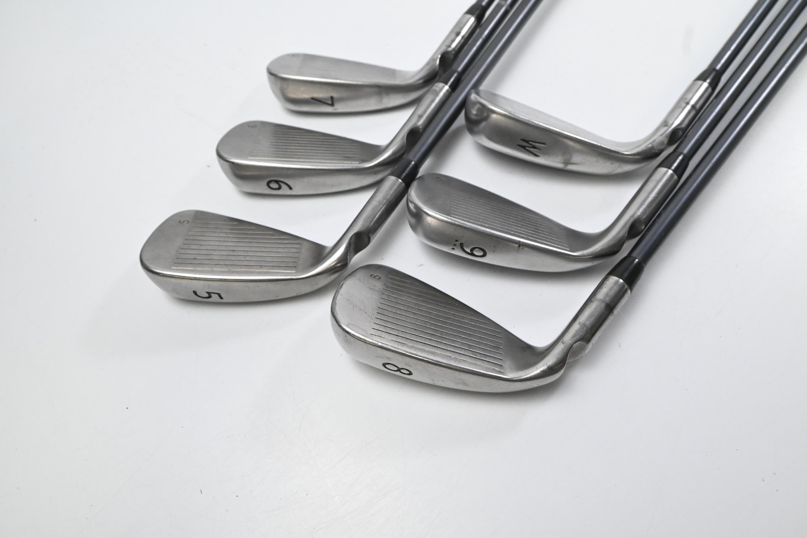 Ping G Series Irons / 5-PW / White Dot / Regular Flex Ping TFC 129 Shafts