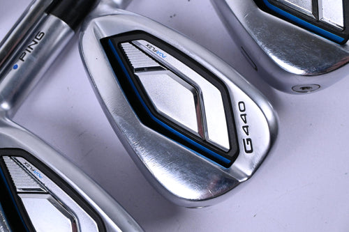 Ping G440 Irons / 5-PW+GW / Blue Dot / Regular Flex Ping AWT 3.0 Shafts