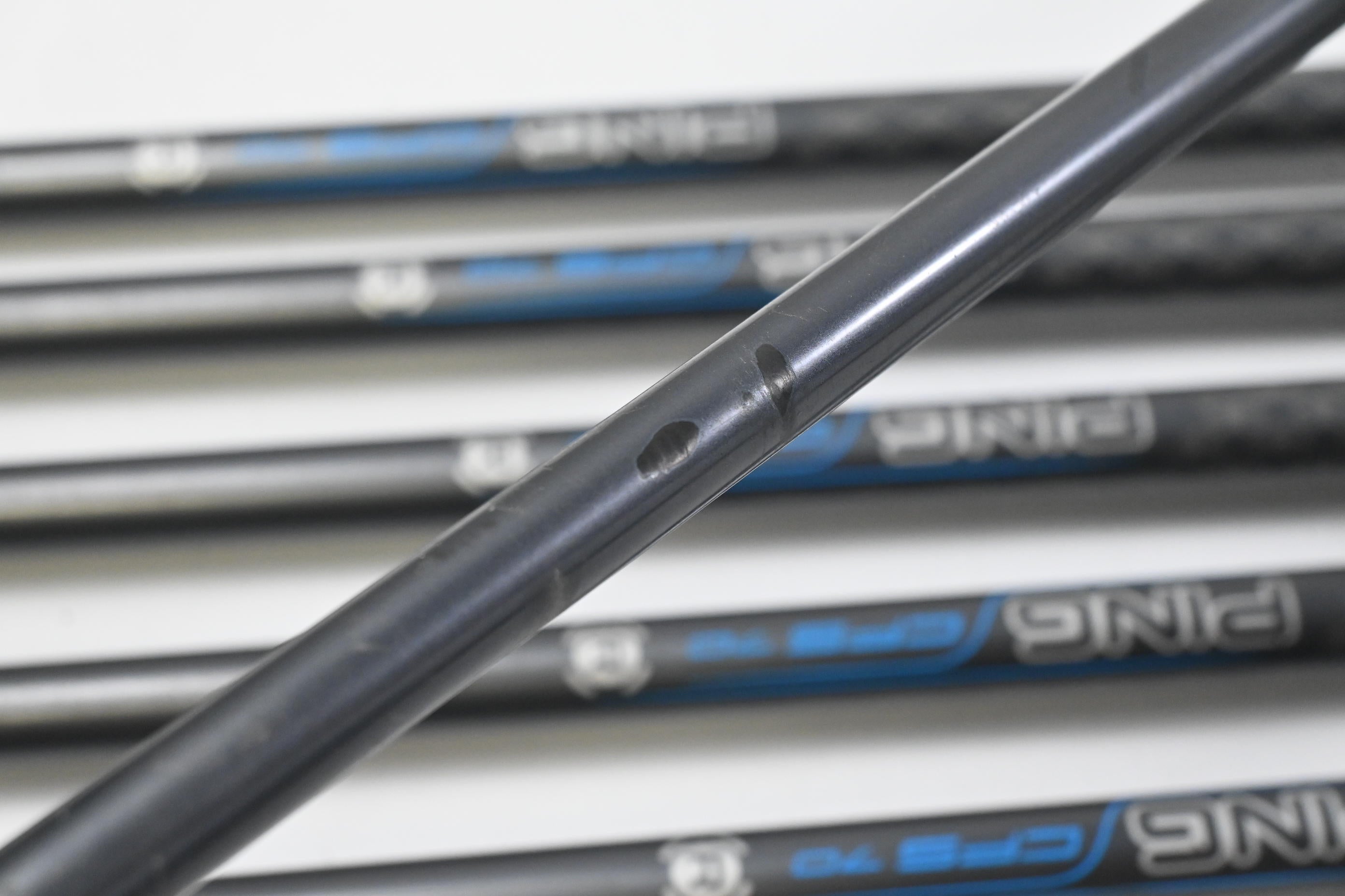 Ping G Series Irons / 5-PW / White Dot / Regular Flex Ping TFC 129 Shafts