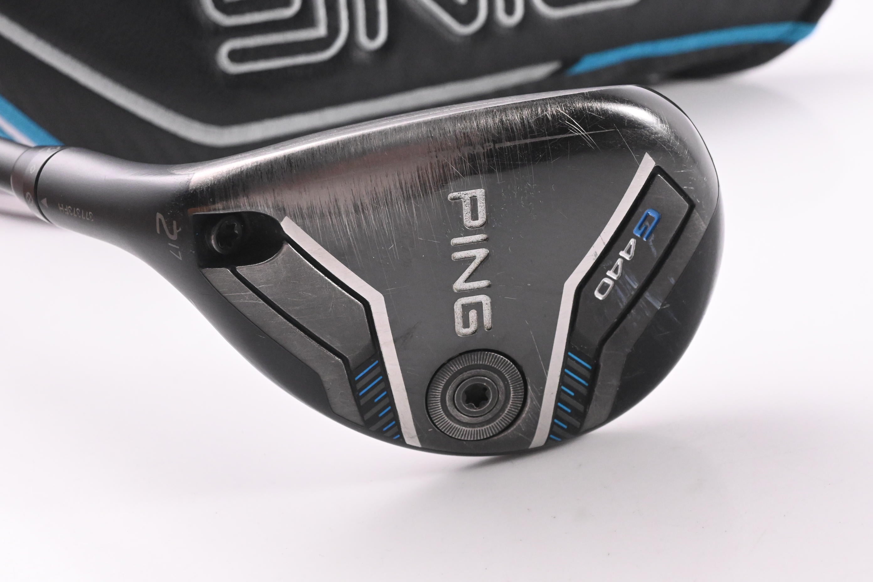 Left Hand Ping G440 #2 Hybrid / 17 Degree / Regular Flex Ping Alta CB Blue 70