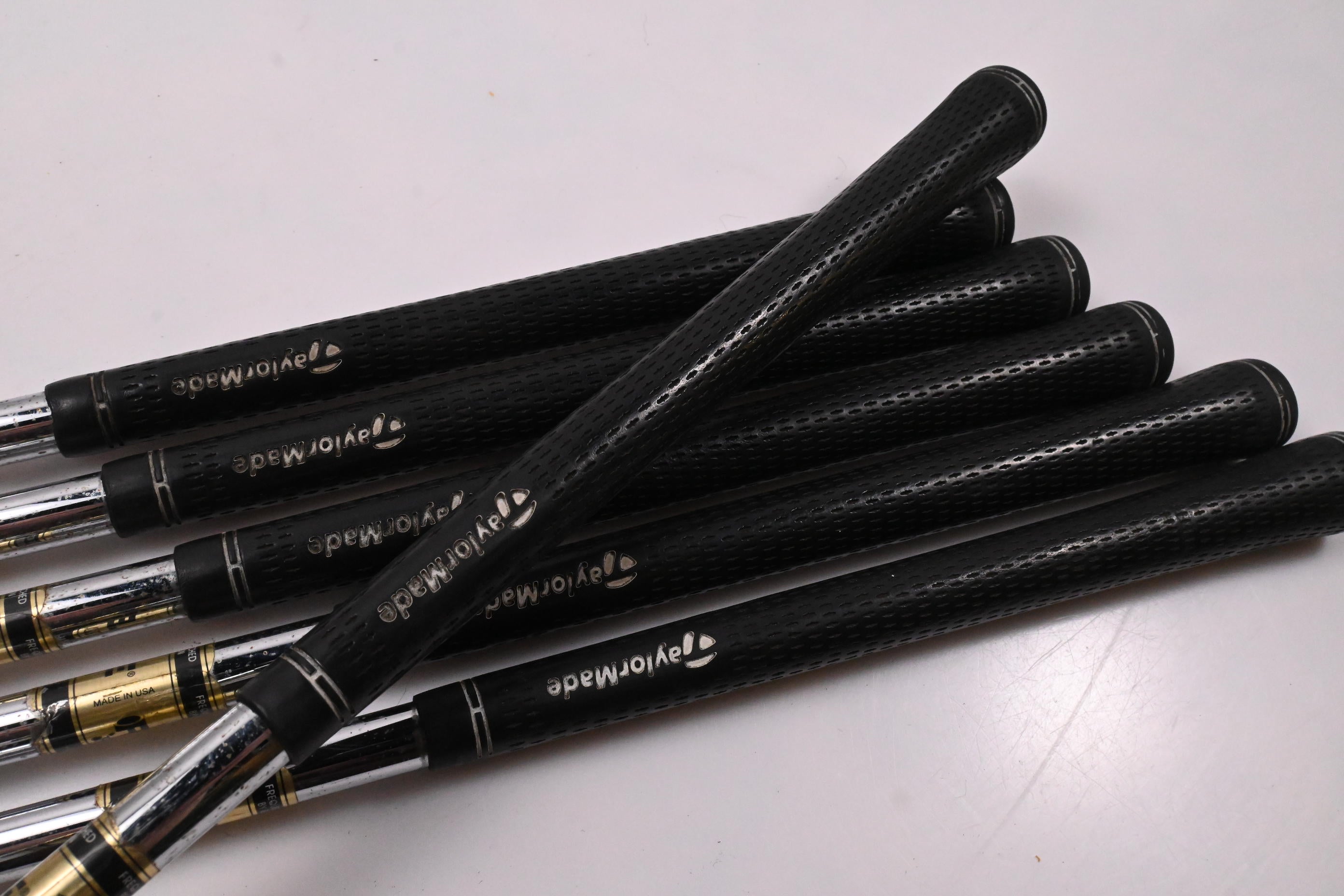 Taylormade 300 Forged Irons / 4-9i / Stiff Flex Rifle Flighted Shafts