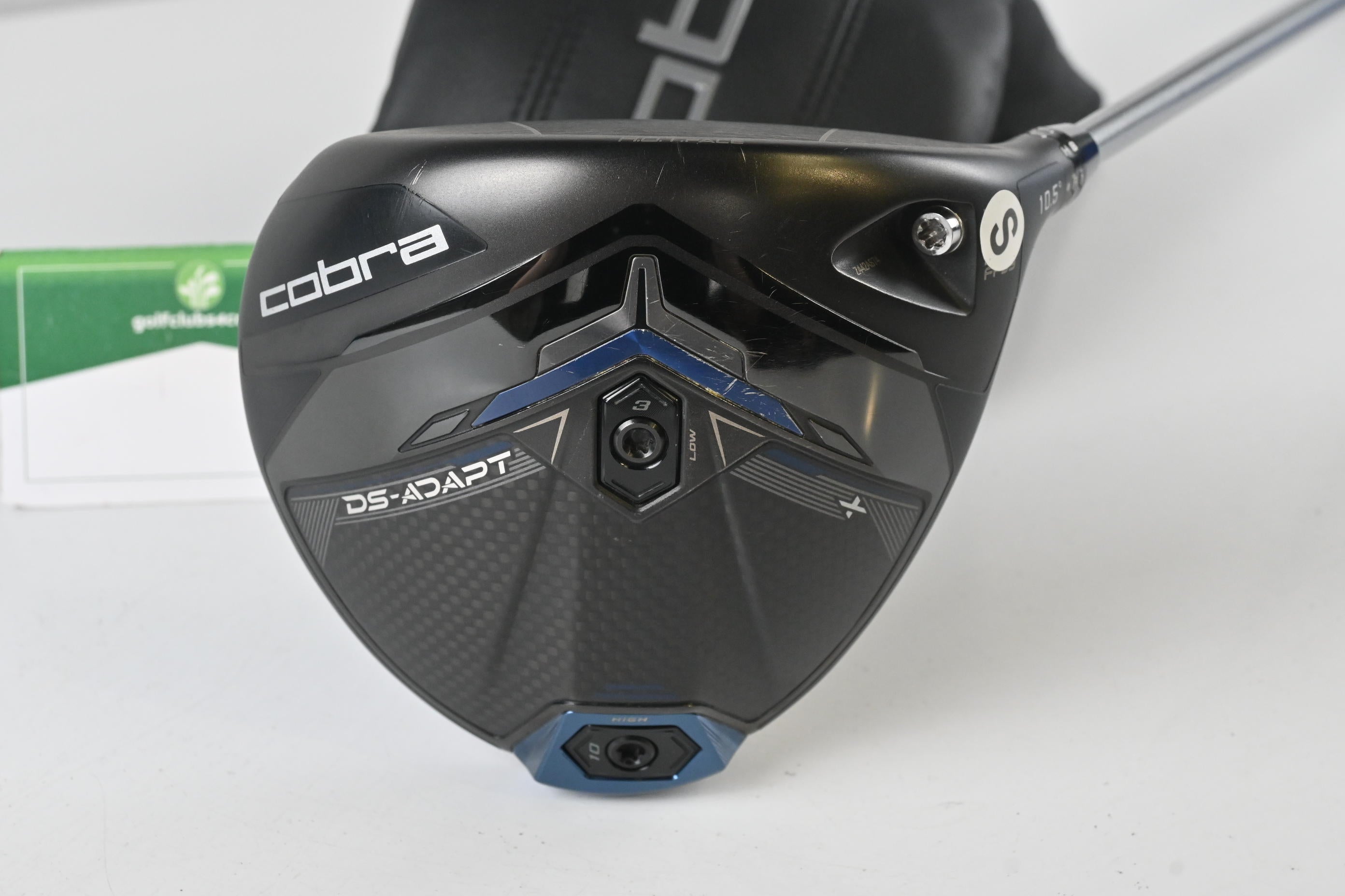 Cobra DS-Adapt X Driver / 10.5 Degree / Stiff Flex Fujikura Pro 60 Shaft