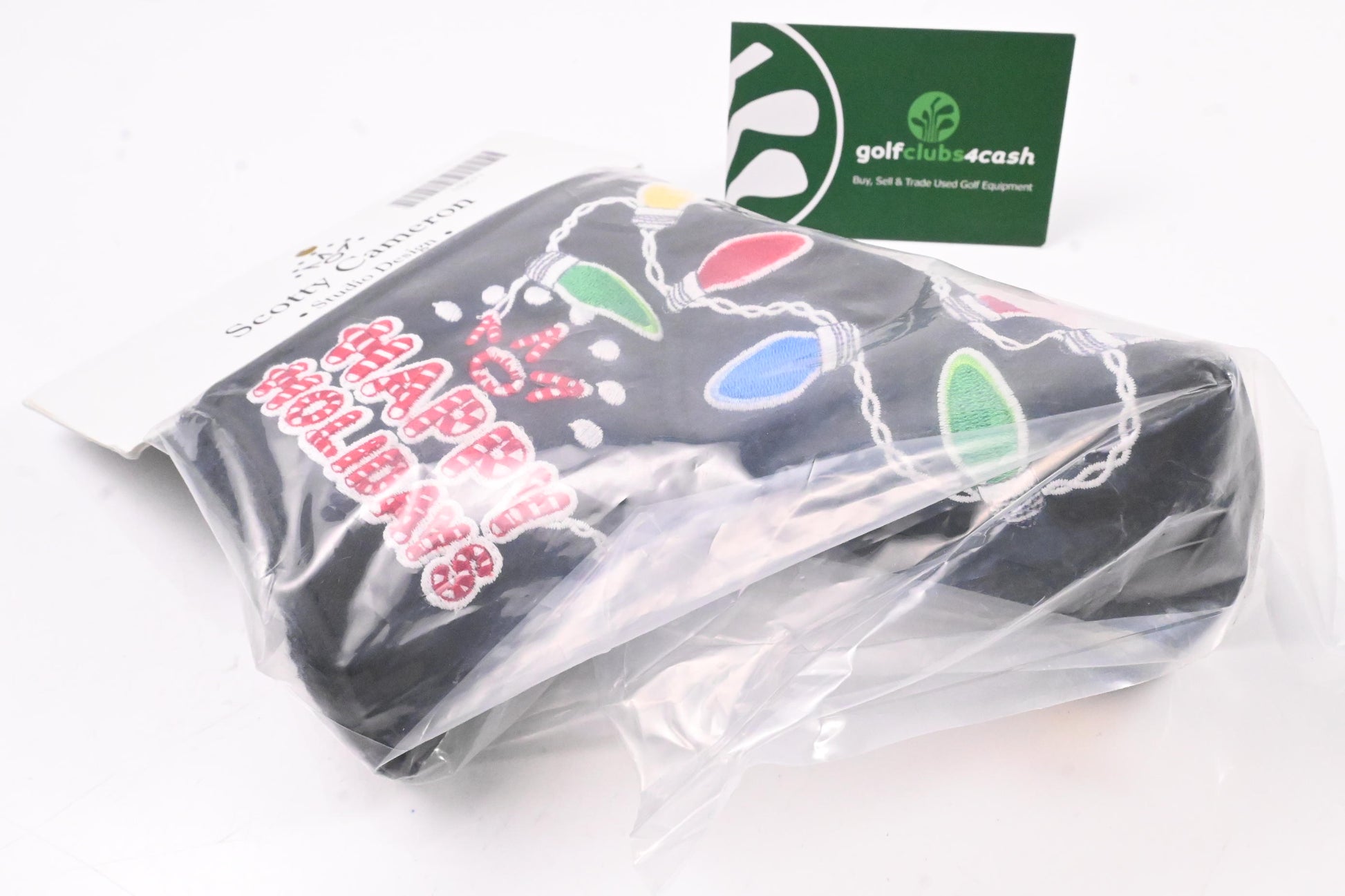 Scotty Cameron 2021 Holiday Bulbs Putter Headcover / Blade / Black