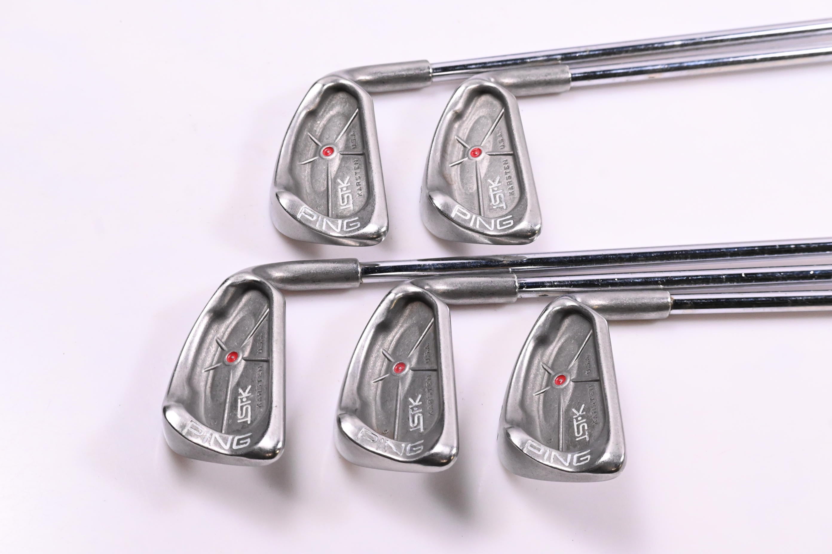 Ping ISI-K Irons / 5-9i / Red Dot / Regular Flex Ping JZ Shafts