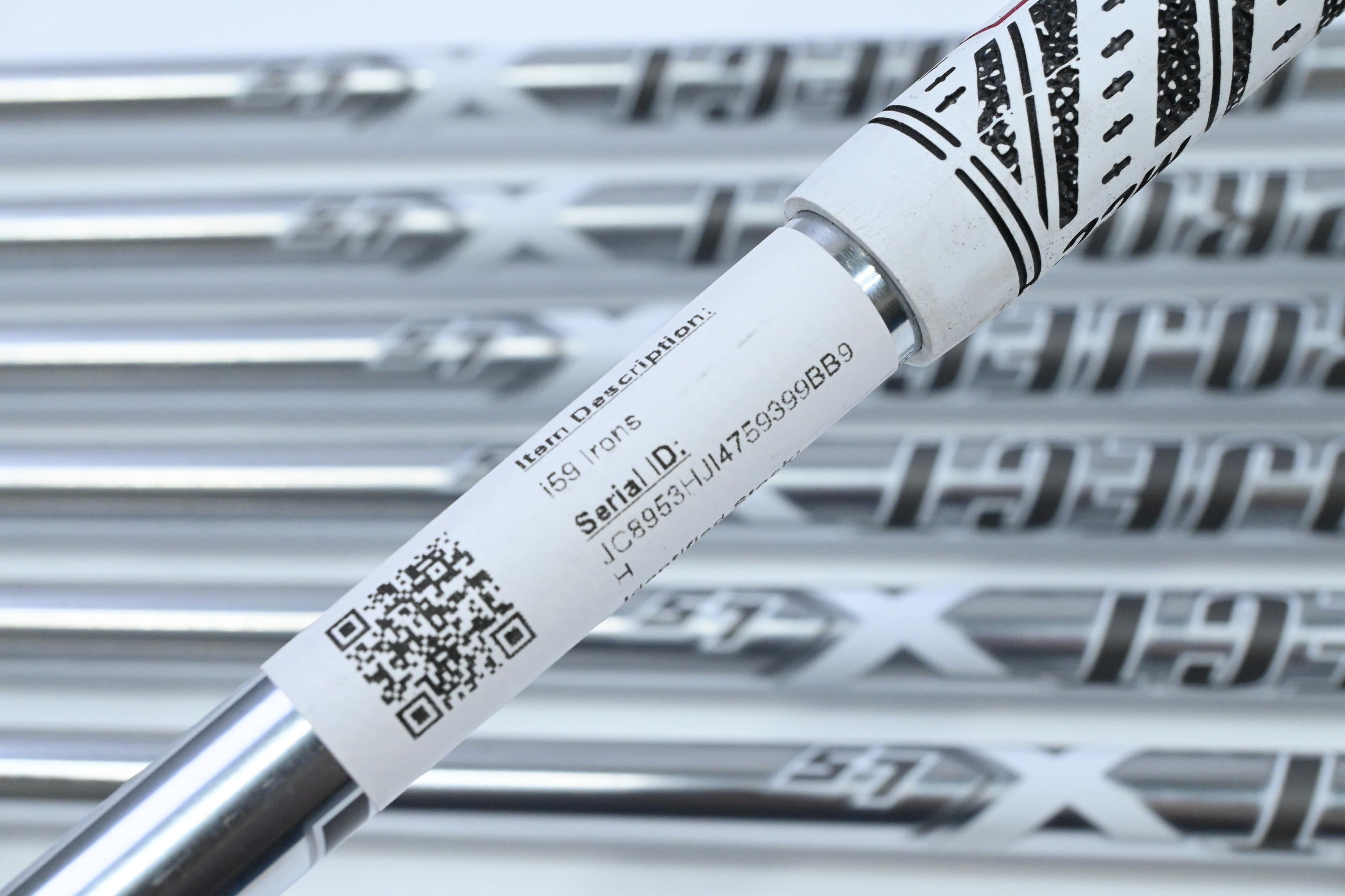Ping i59 Irons / 4-PW / Blue Dot / Stiff Flex Project X LS 120 Shafts