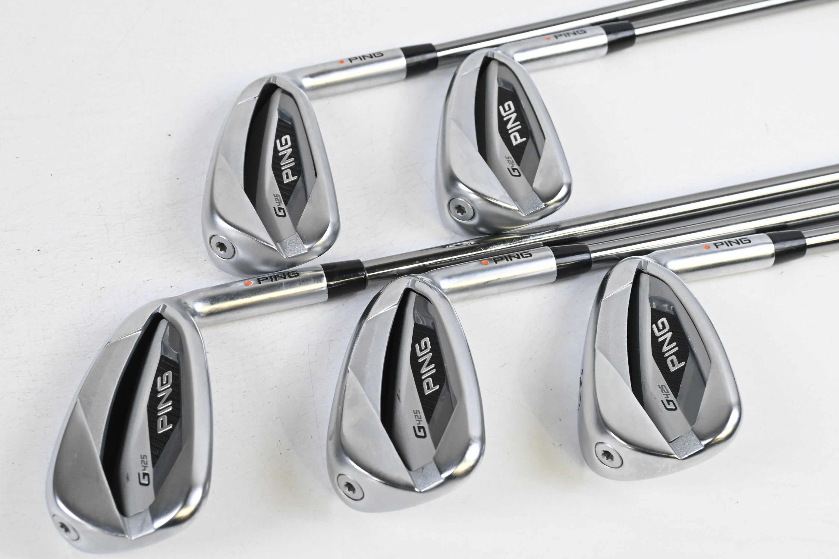 Ping G425 Irons / 6-PW / Orange Dot / Senior Flex Oban Oi Reserve 35 Shafts