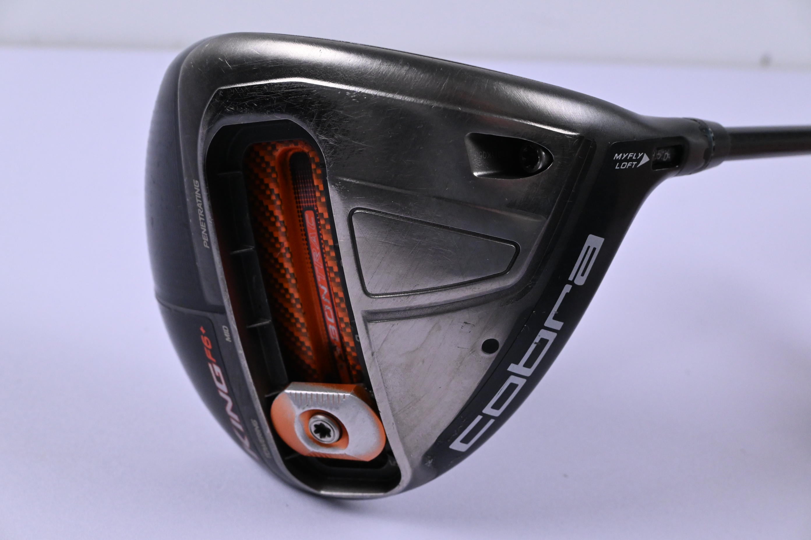 Cobra King F6+ Driver / 9.5 Degree / X-Flex Grafalloy ProLite 35 Shaft