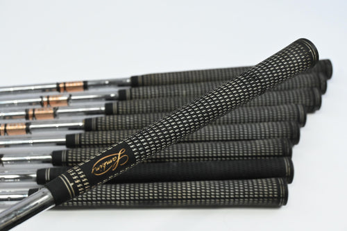 Left Hand Mizuno T-Zoid Comp EZ Irons / 3-PW+SW / Regular Flex Gold Plus R400