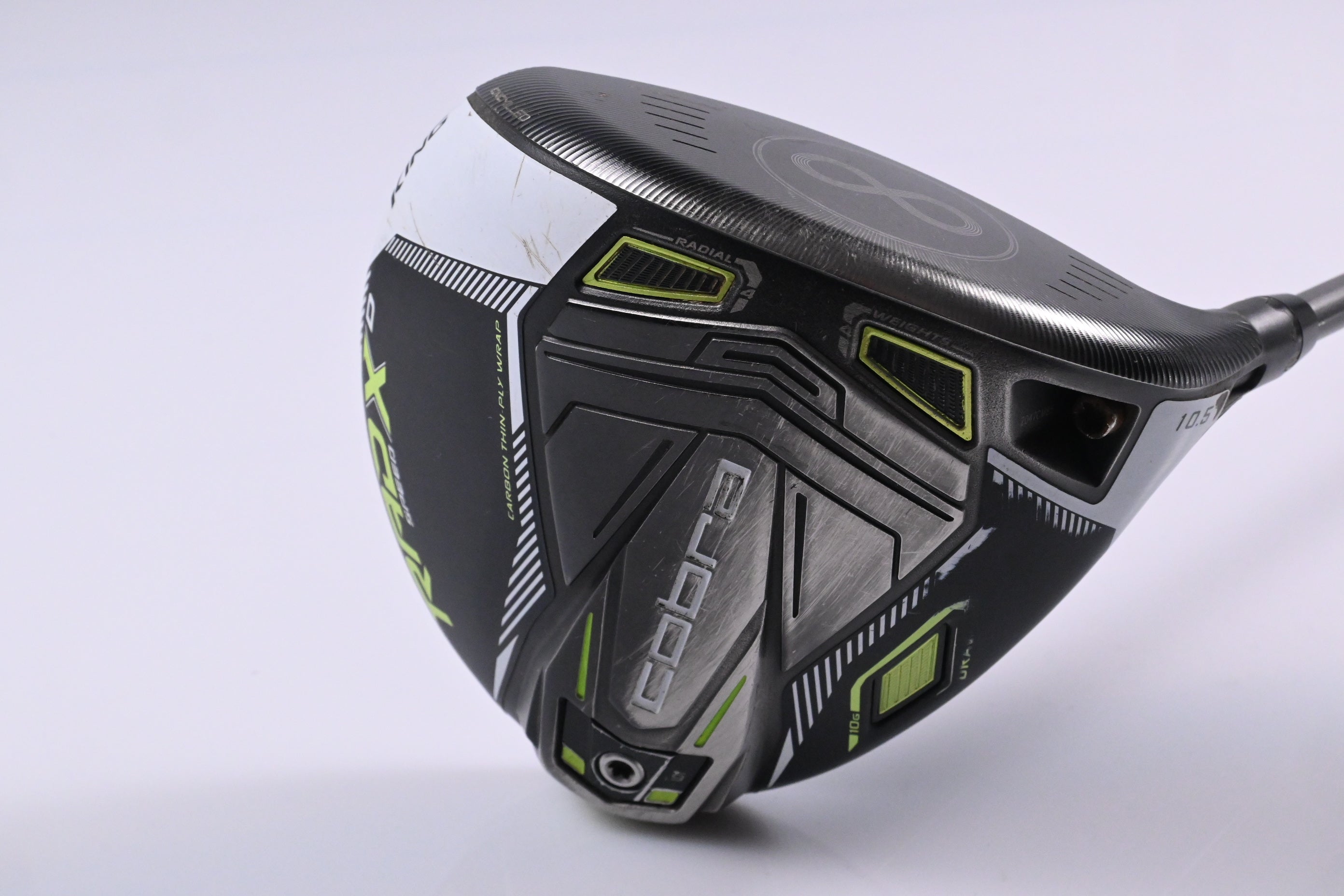 Cobra King Radspeed XD Driver / 10.5 Degree / Regular Flex Evenflow Riptide CB