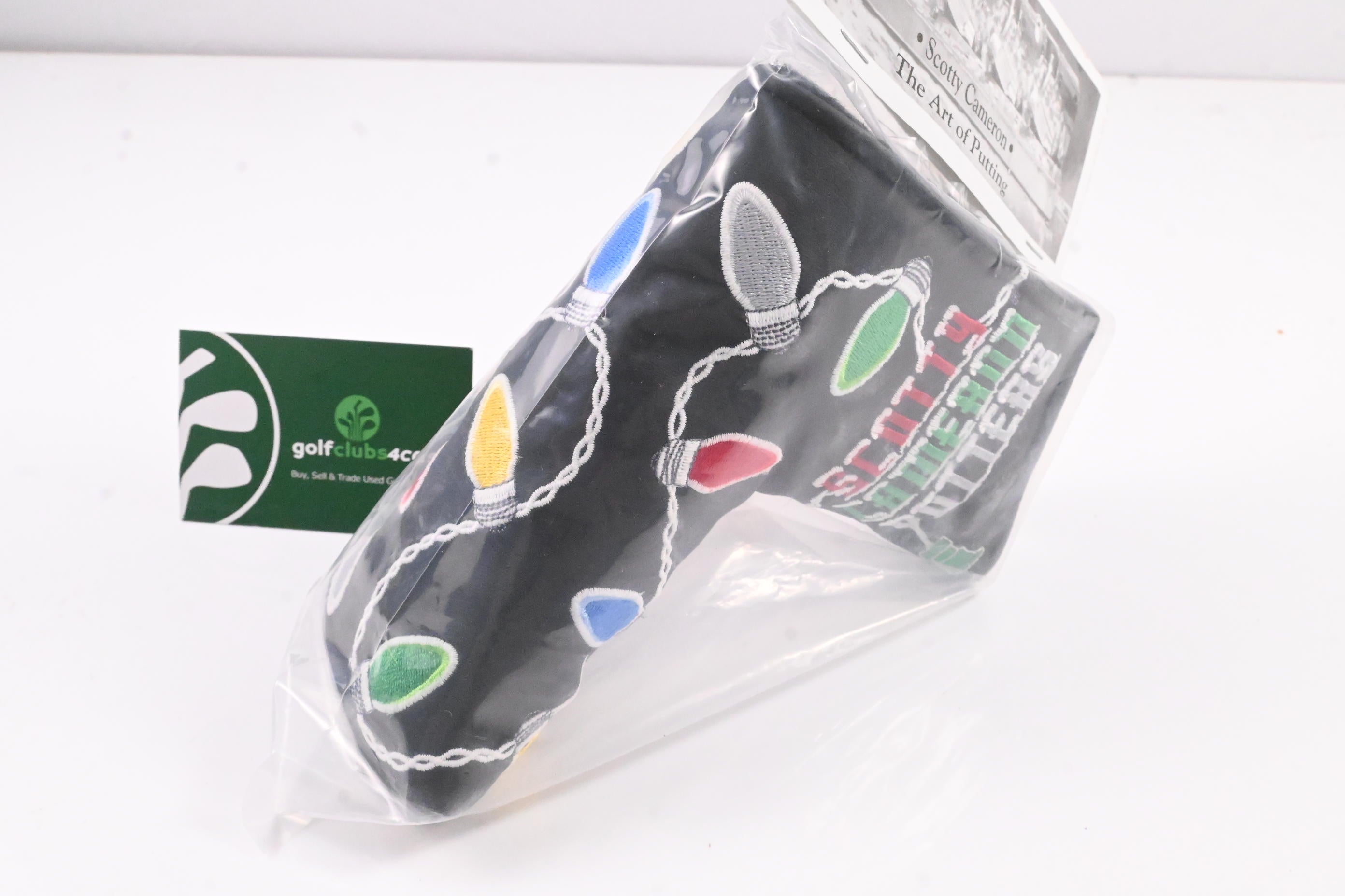 Scotty Cameron 2021 Holiday Bulbs Putter Headcover / Blade / Black