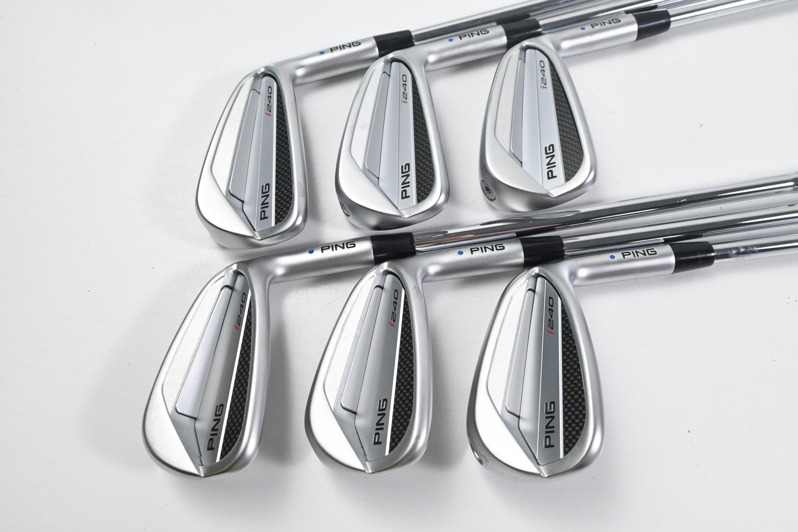 Ping I240 Irons / 5-PW / Blue Dot / Regular Flex Dynamic Gold R300 Shafts