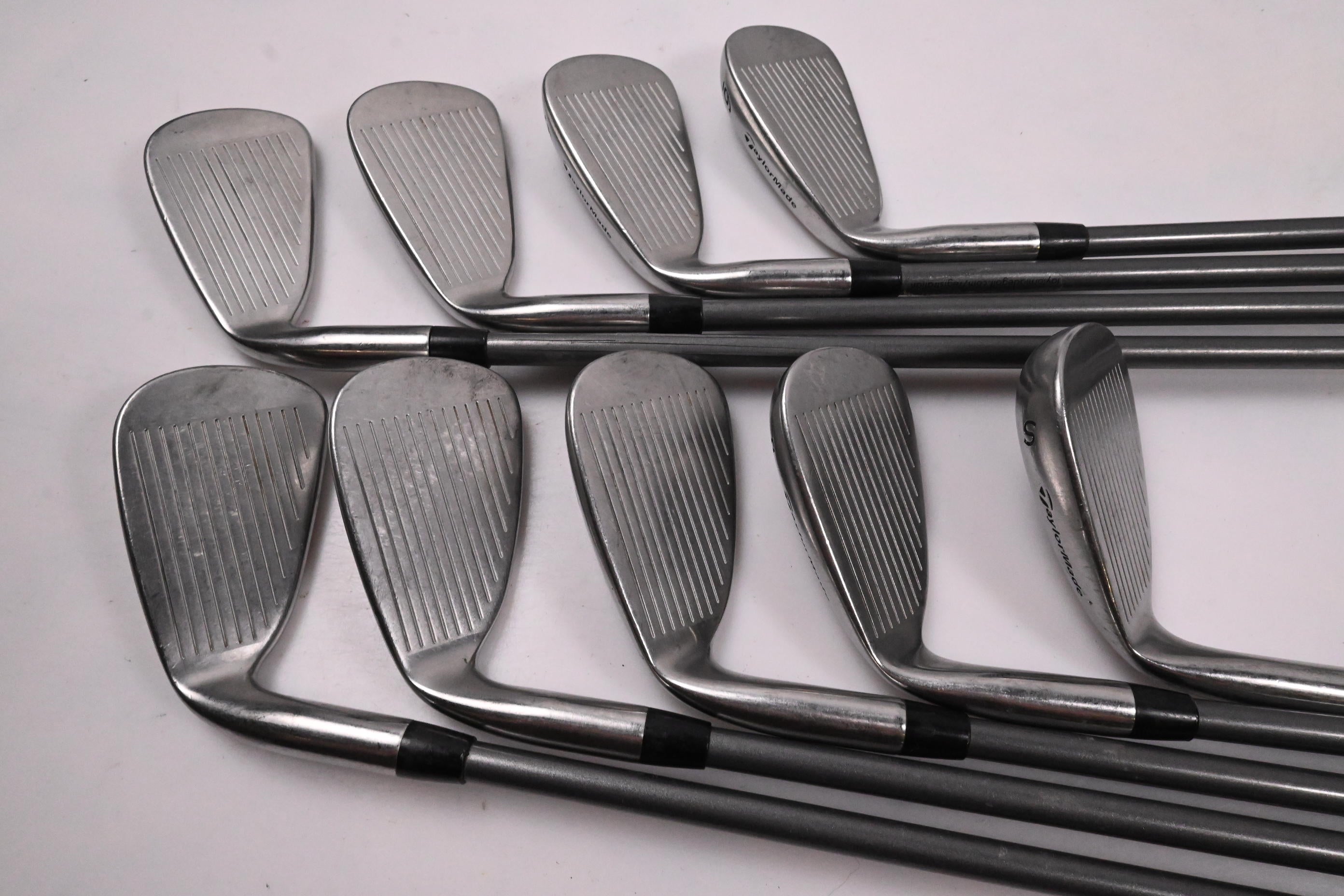 Taylormade 200 Steel Irons / 3-PW+SW / Regular Flex Taylormade Lite 80 Shafts