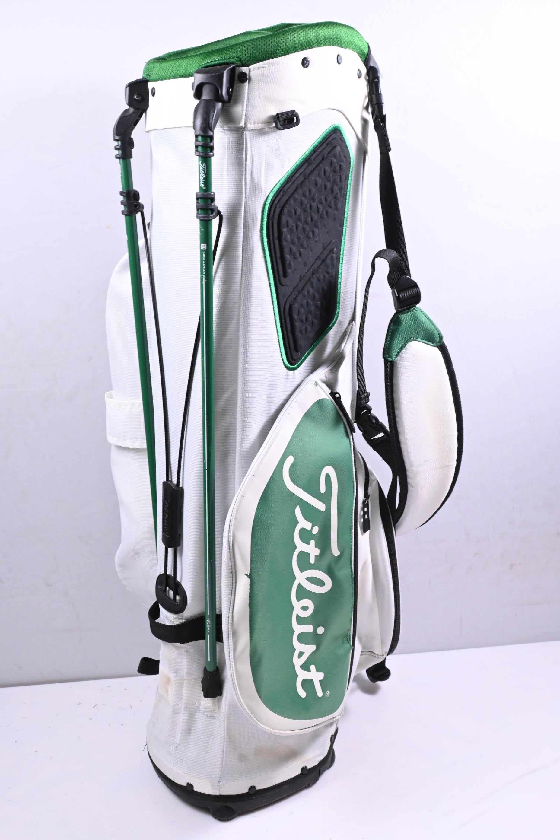 Titleist Players 4+ Stand Bag / 4-Way Divider / White, Green