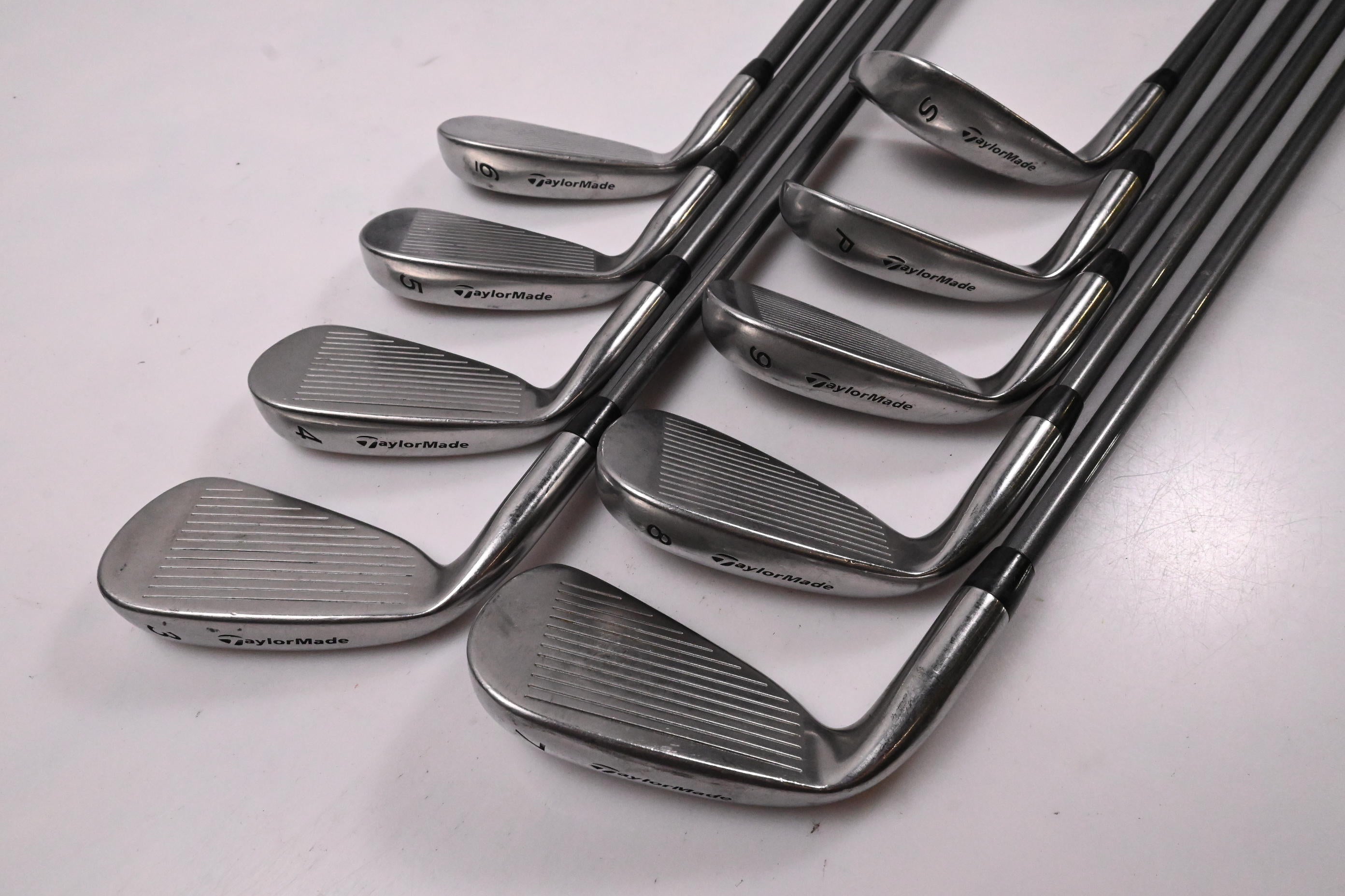 Taylormade 200 Steel Irons / 3-PW+SW / Regular Flex Taylormade Lite 80 Shafts
