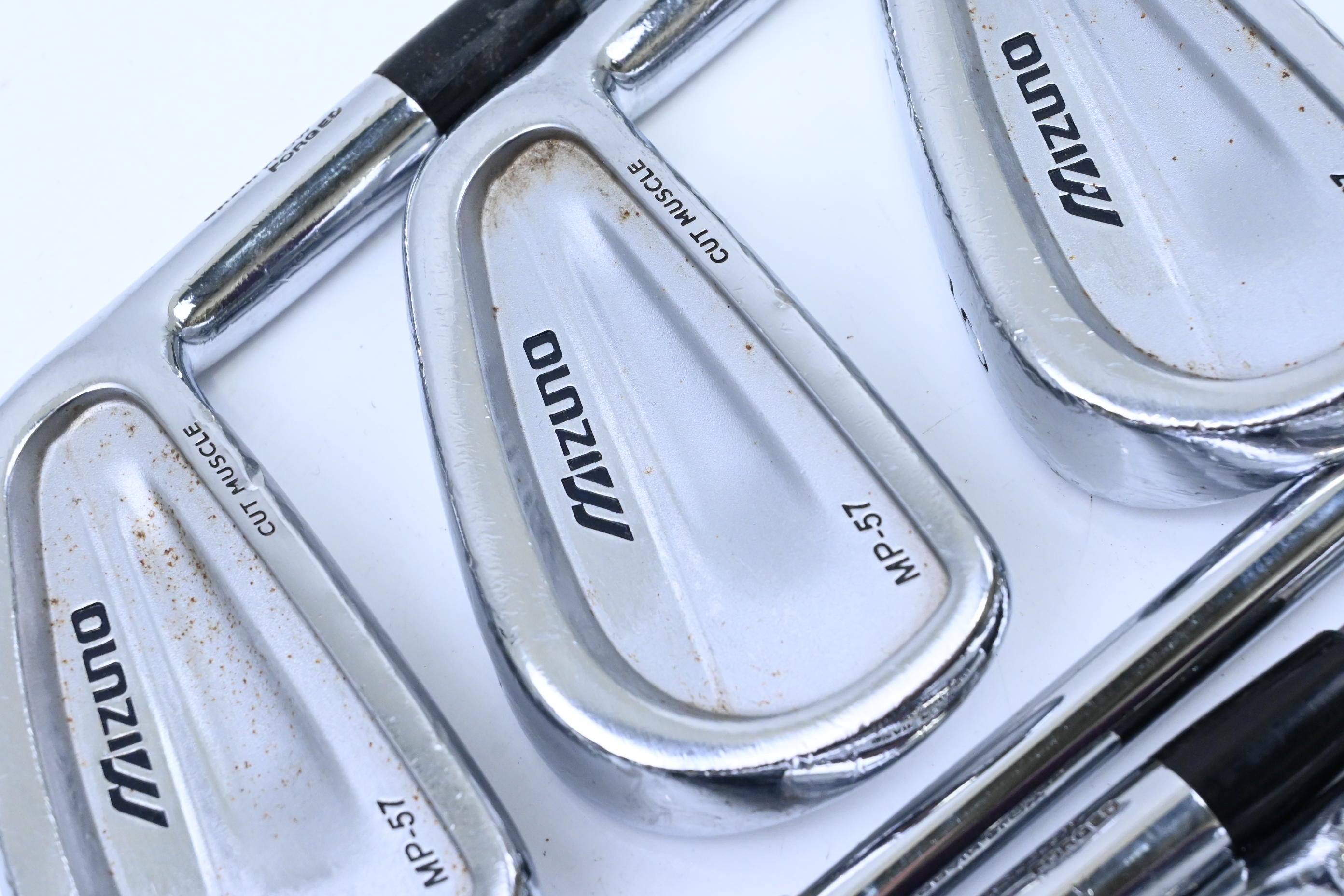 Mizuno MP-57 Irons / 3-9 / Stiff Flex Dynamic Gold Shafts