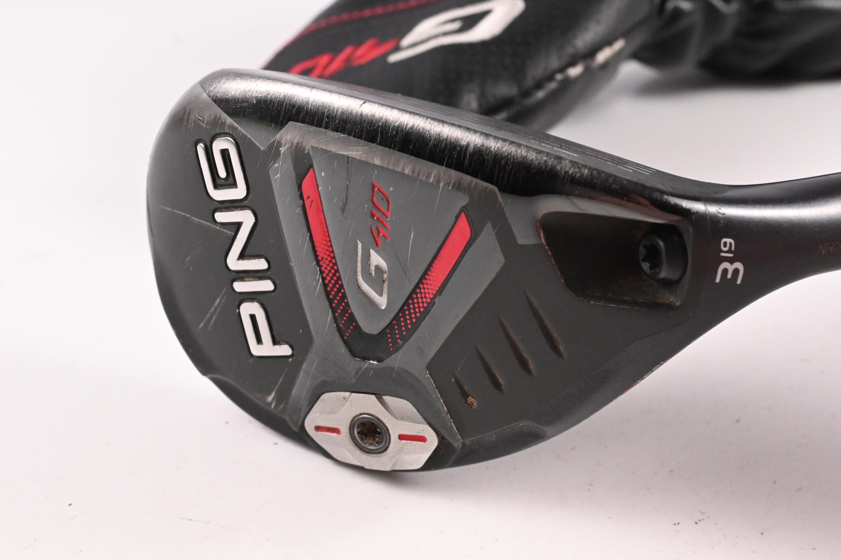Ping G410 #3 Hybrid / 19 Degree / Stiff Flex Ping Alta CB Red 70 Shaft