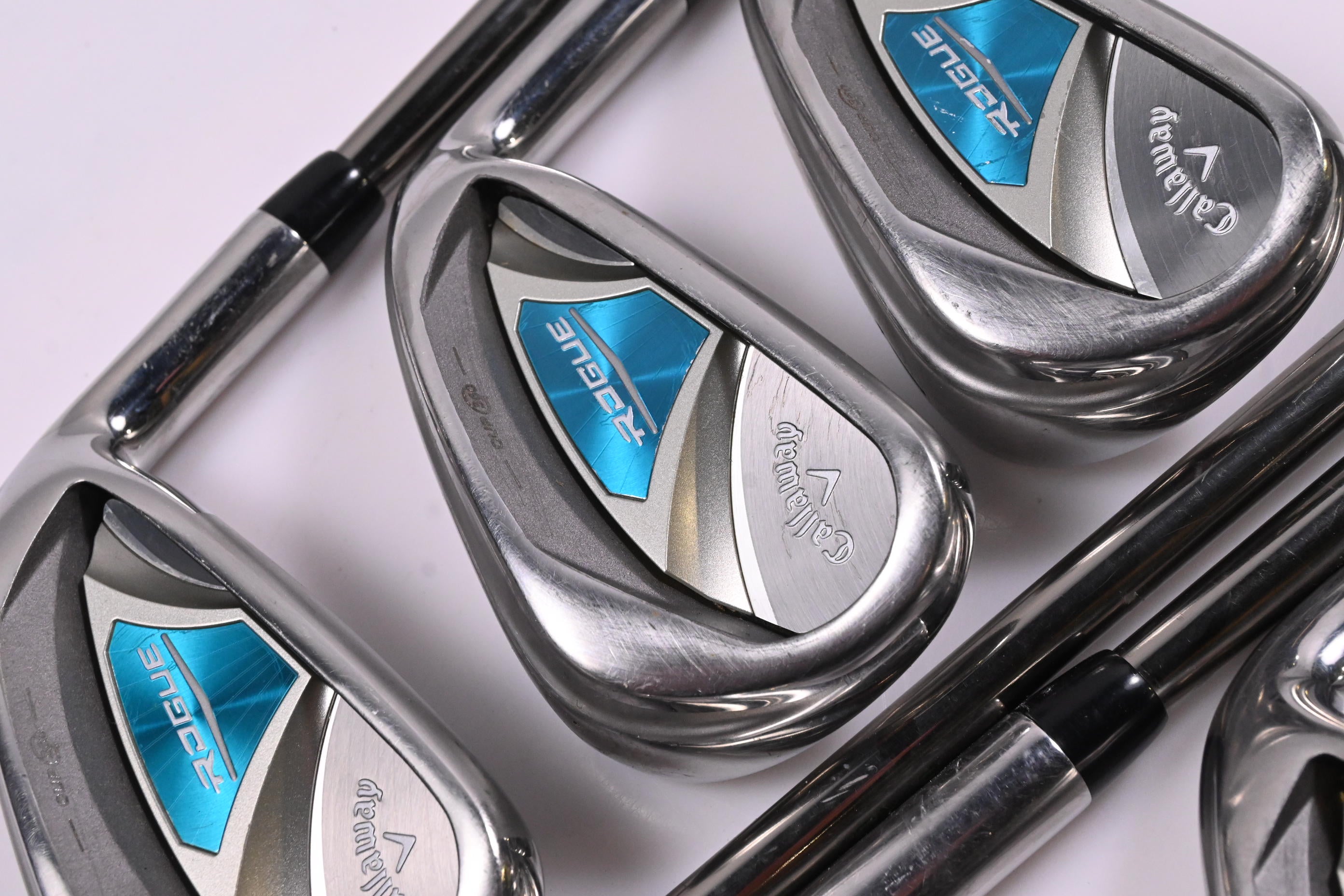 Ladies Callaway Rogue Irons / 5-PW+SW / Ladies Flex UST Recoil 450 Shafts