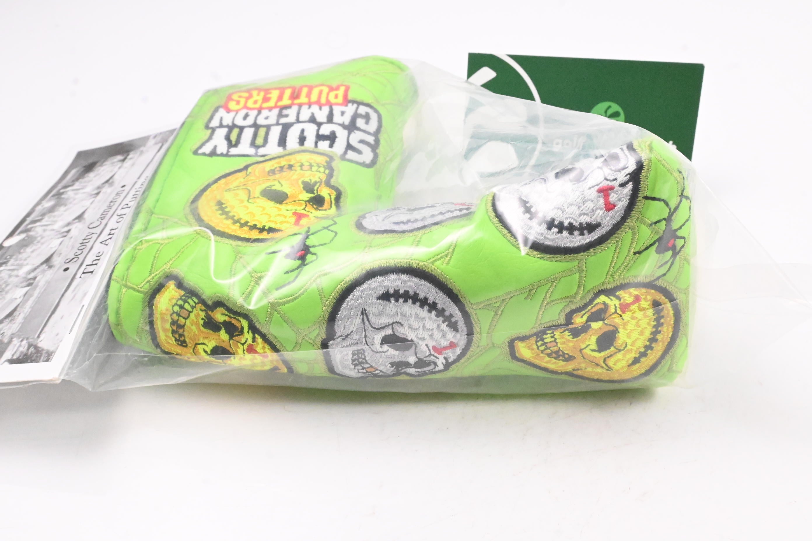 Scotty Cameron 2020 Halloween Horrors &amp; Hazards Putter Headcover / Blade / Lime