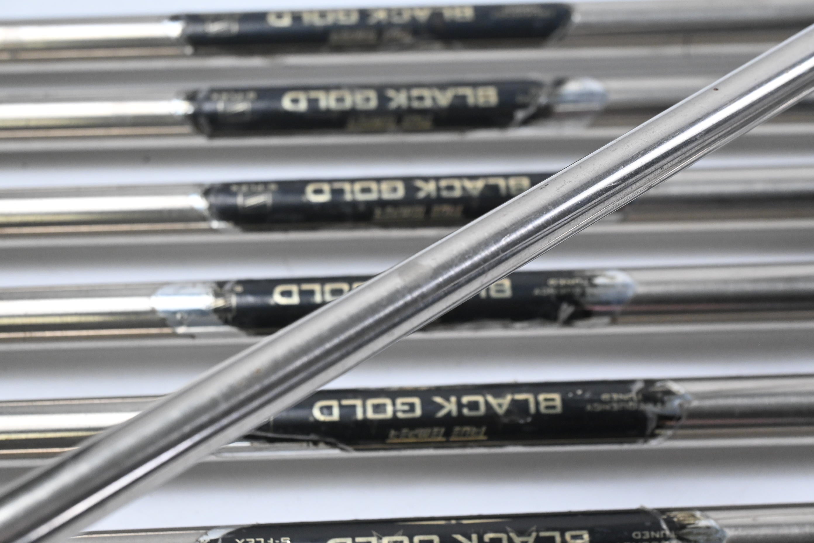 Vega RAFC-01 Irons / 4-PW / Stiff Flex Black Gold Shafts