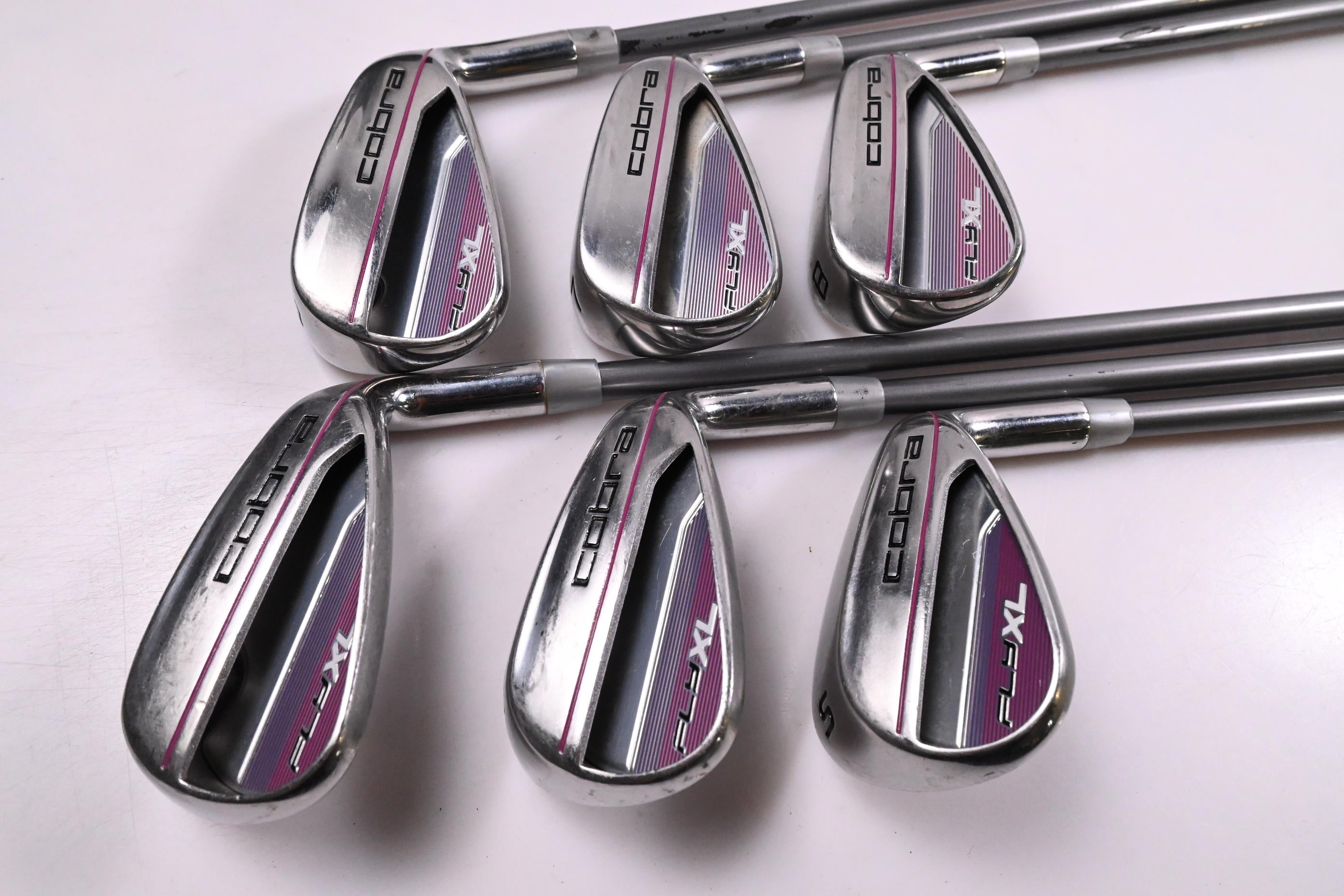 Ladies Cobra Fly XL Irons / 6-PW+SW / Ladies Flex Cobra Shafts