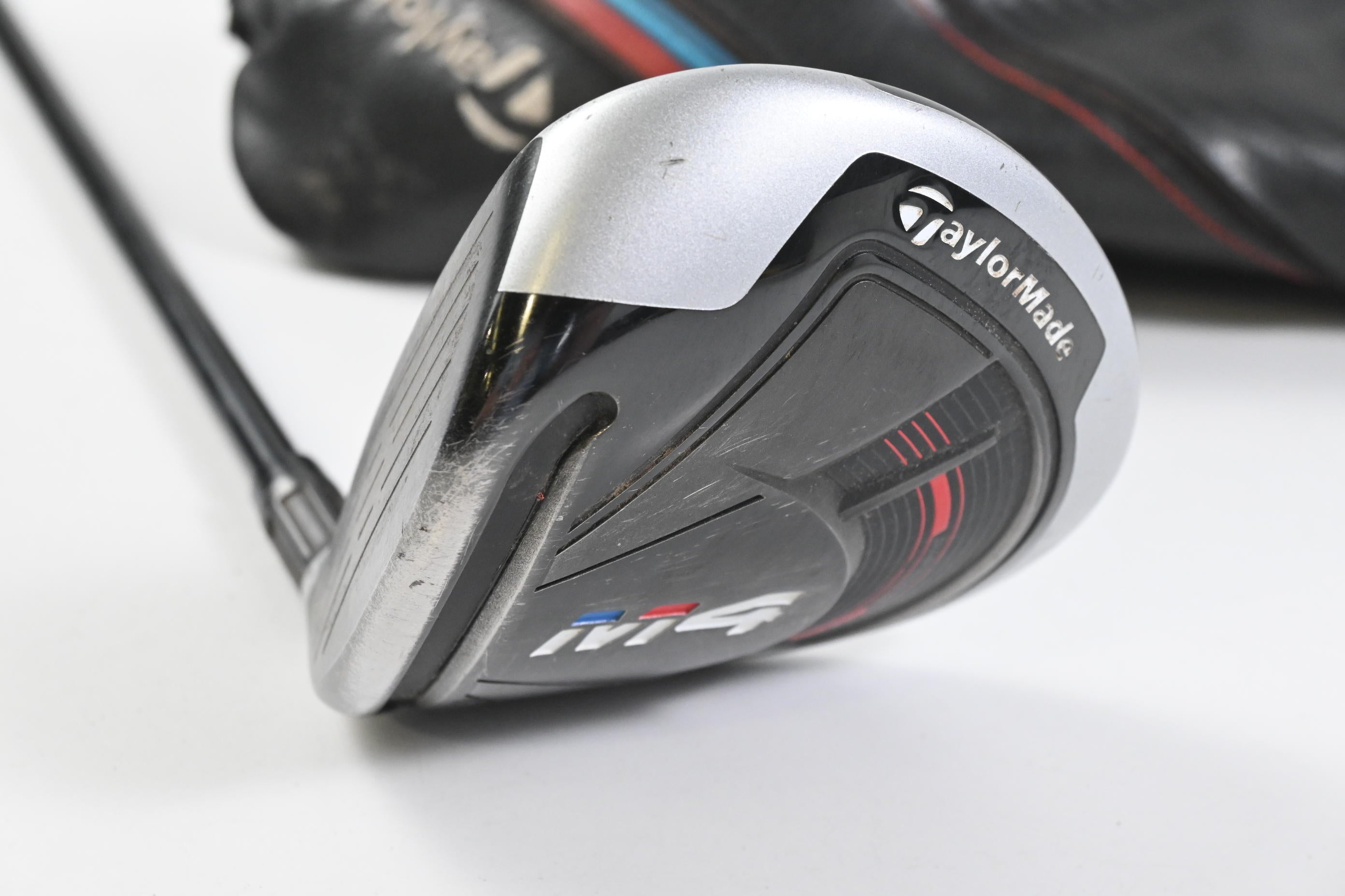 Left Hand Taylormade M4 #3 HL Wood / 16.5 Degree / Regular Flex Atmos Red 5