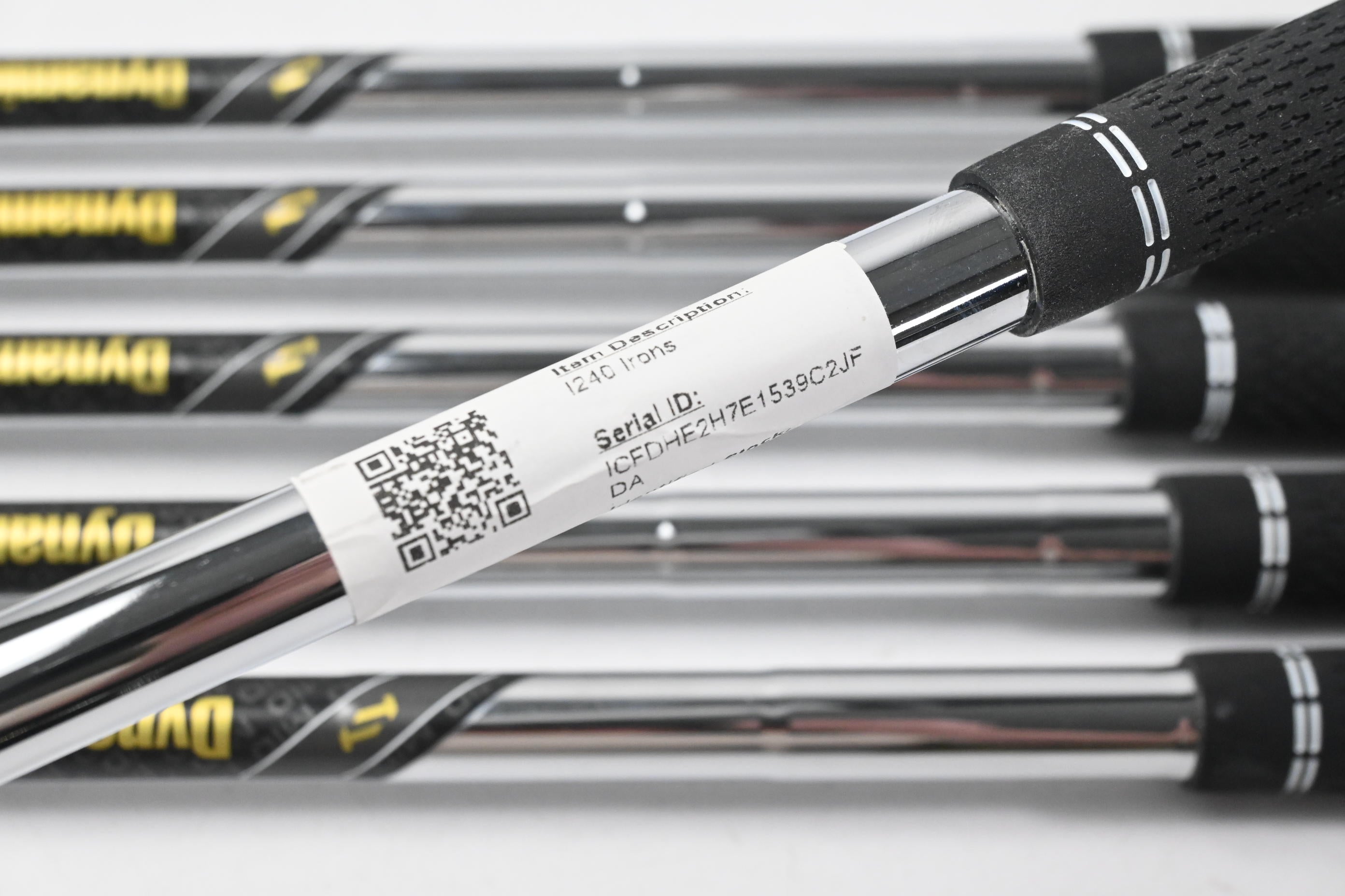 Ping I240 Irons / 5-PW / Blue Dot / Regular Flex Dynamic Gold R300 Shafts