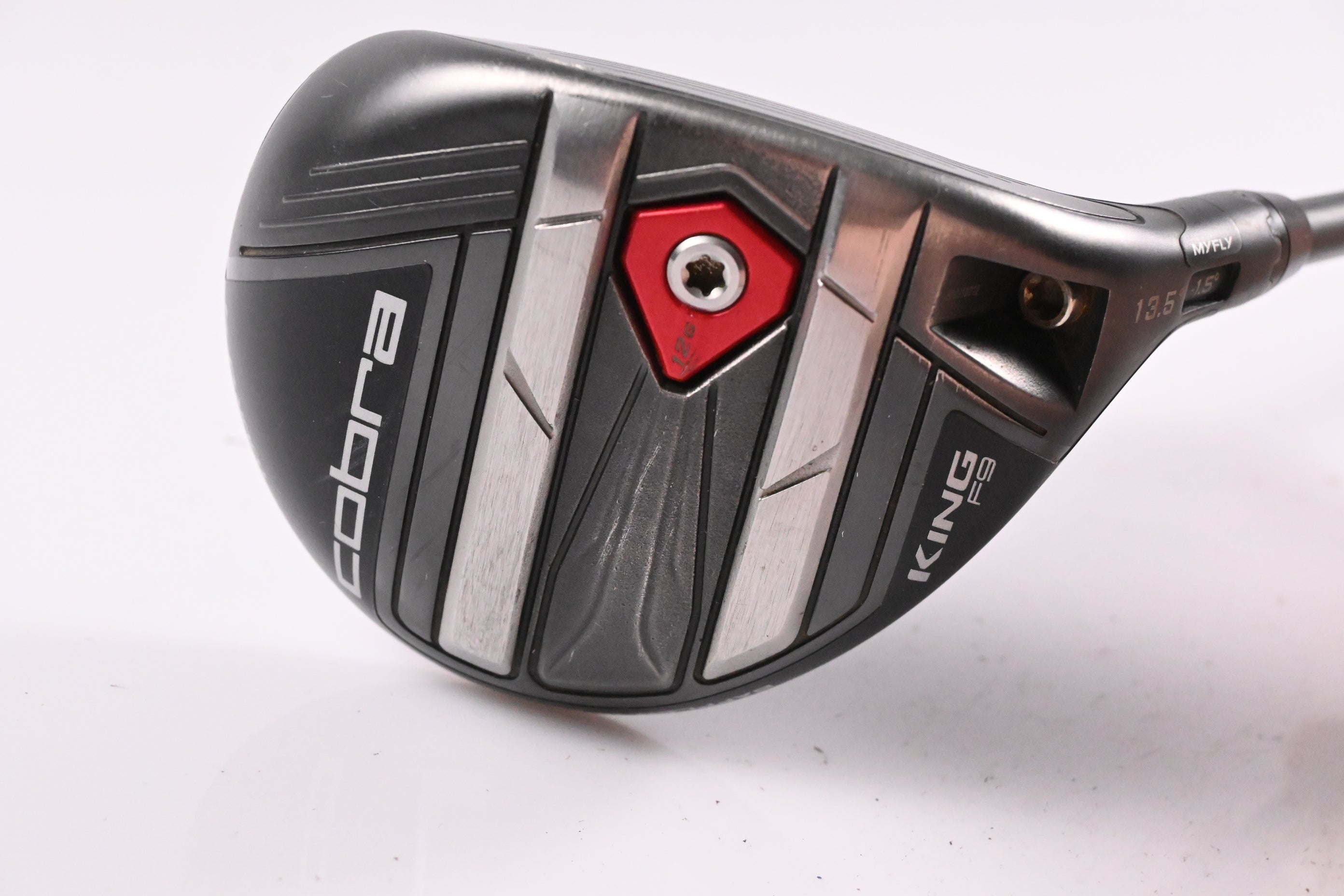 Cobra King F9 #3-4 Wood / 13.5 Degree / Stiff Flex HZRDUS Smoke Black 70 Shaft