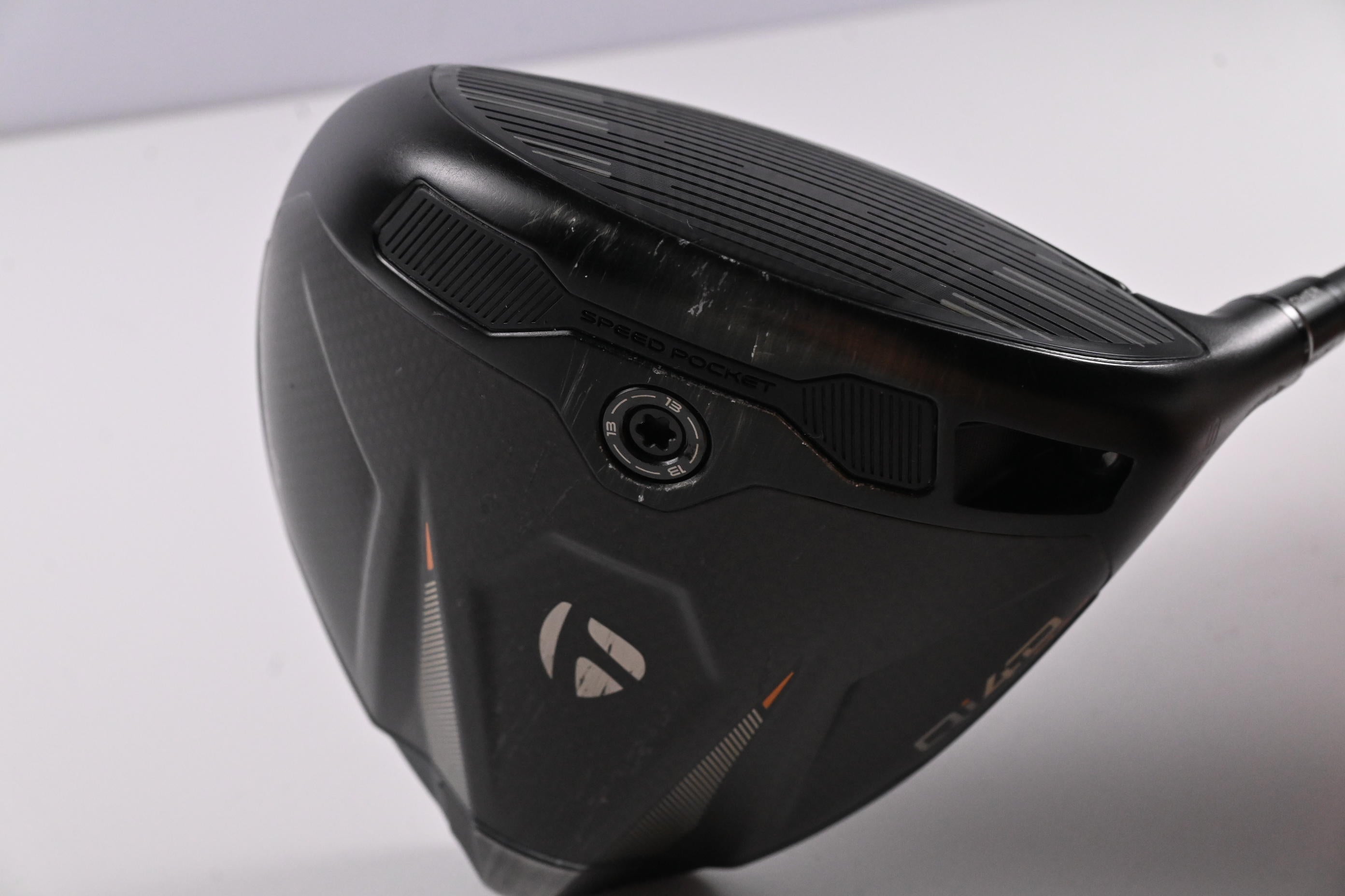 Taylormade Qi4D Max Driver / 10.5 Degree / Senior Flex Reax Blue 50 Shaft