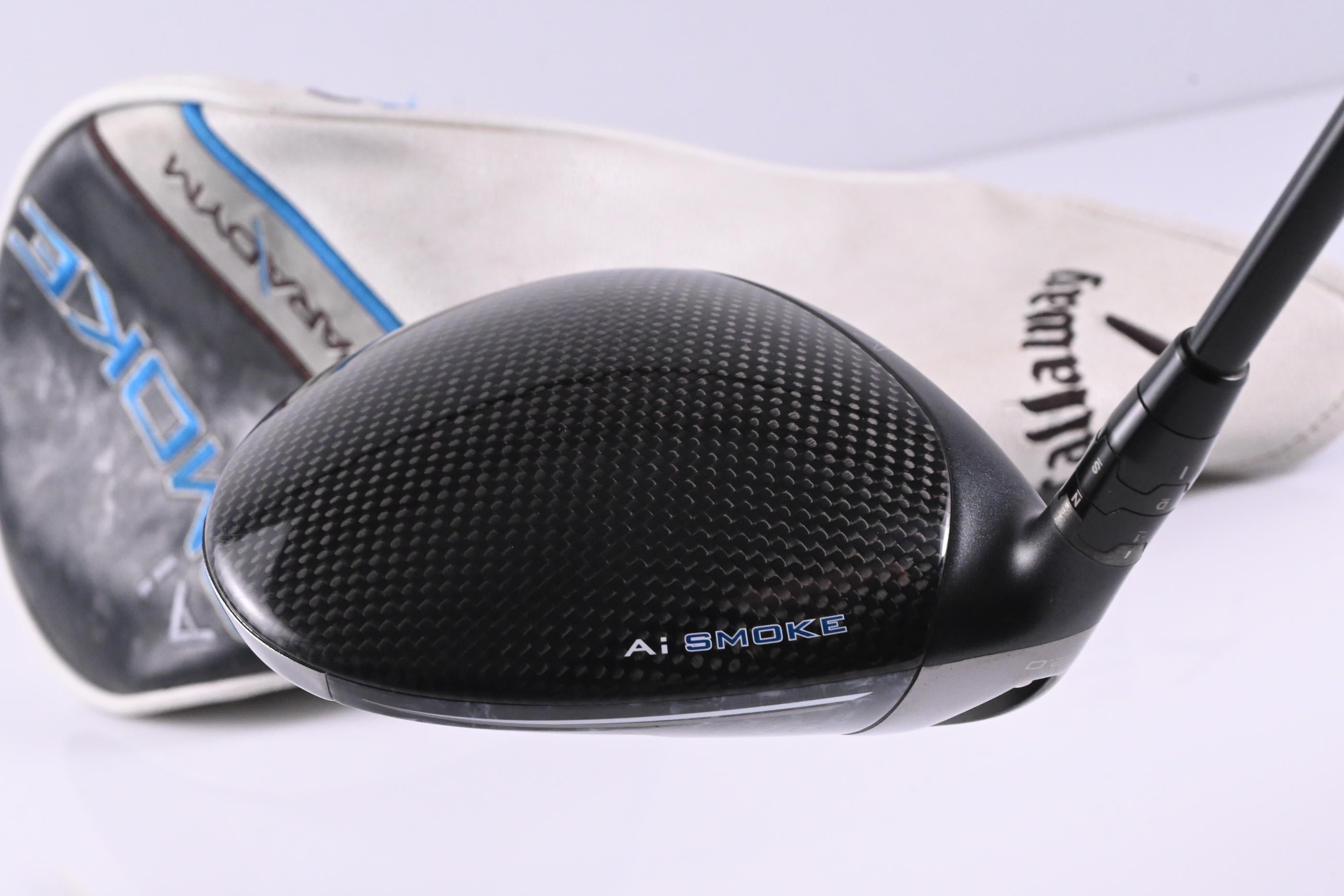 Left Hand Callaway Paradym Ai Smoke Max D Driver / 12 Degree / Regular Flex
