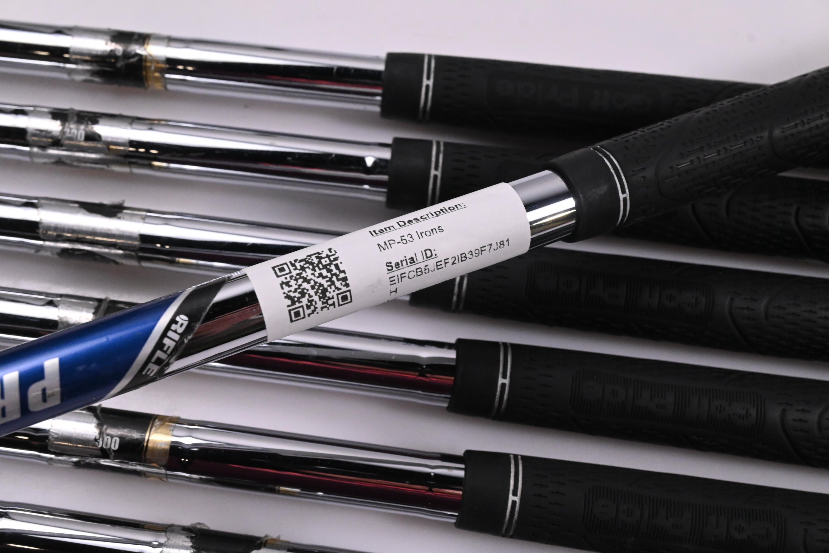 Mizuno MP-53 Irons / 4-PW / Regular Plus Flex Project X Shafts