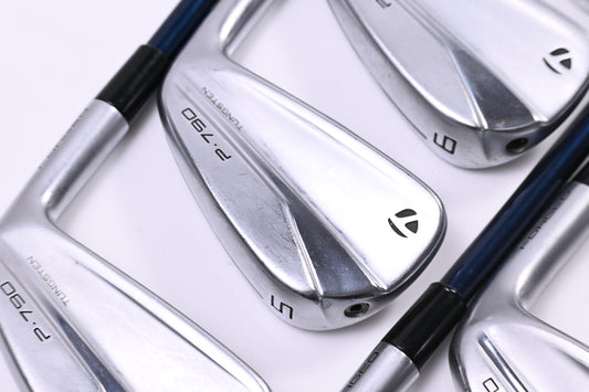Taylormade P790 2021 Irons / 4-PW+GW / Stiff Flex Fujikura Ventus Blue 7 Shafts