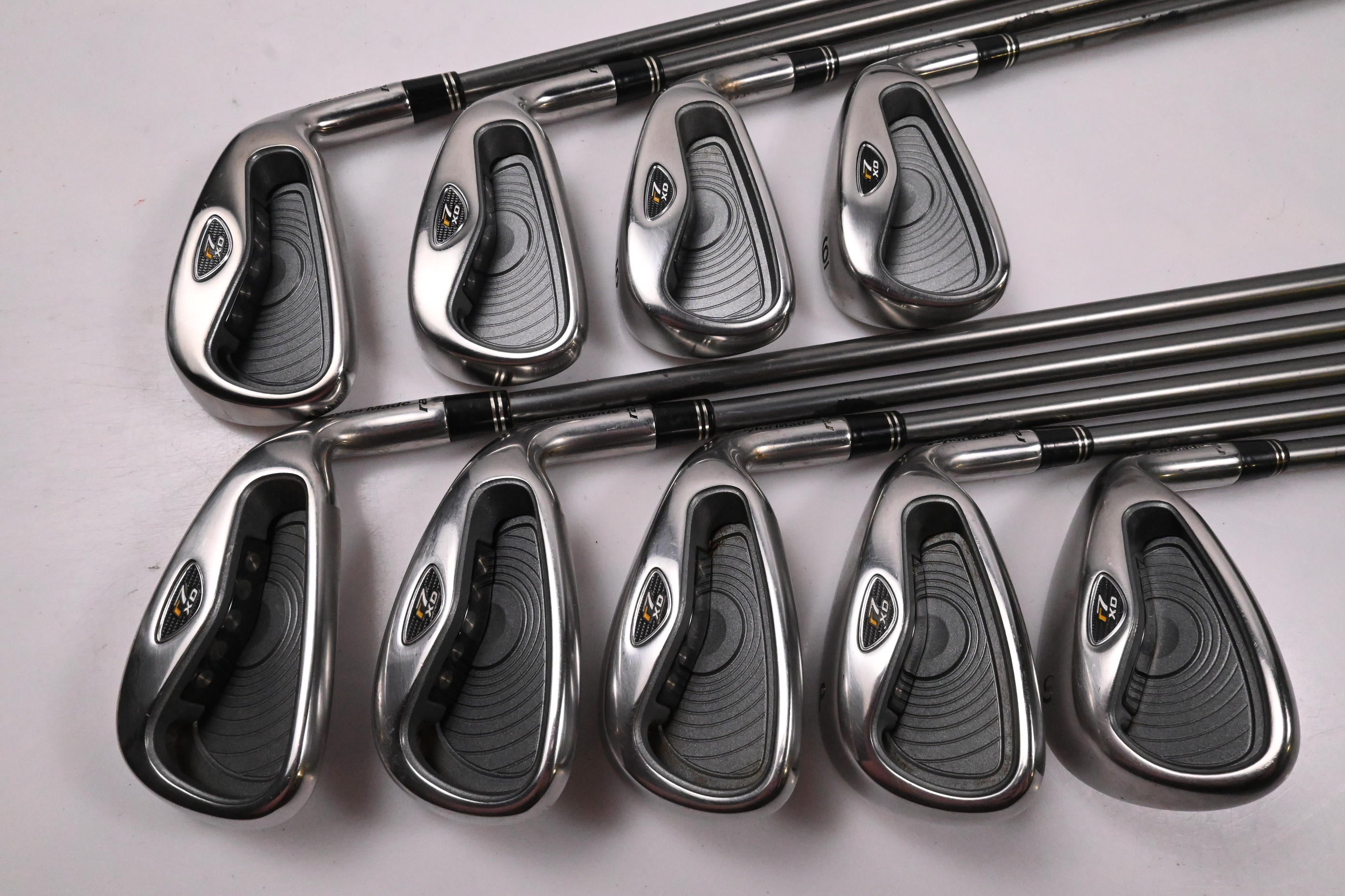 Taylormade R7 XD Irons / 3-PW+SW / Regular Flex Taylormade 65 Shafts