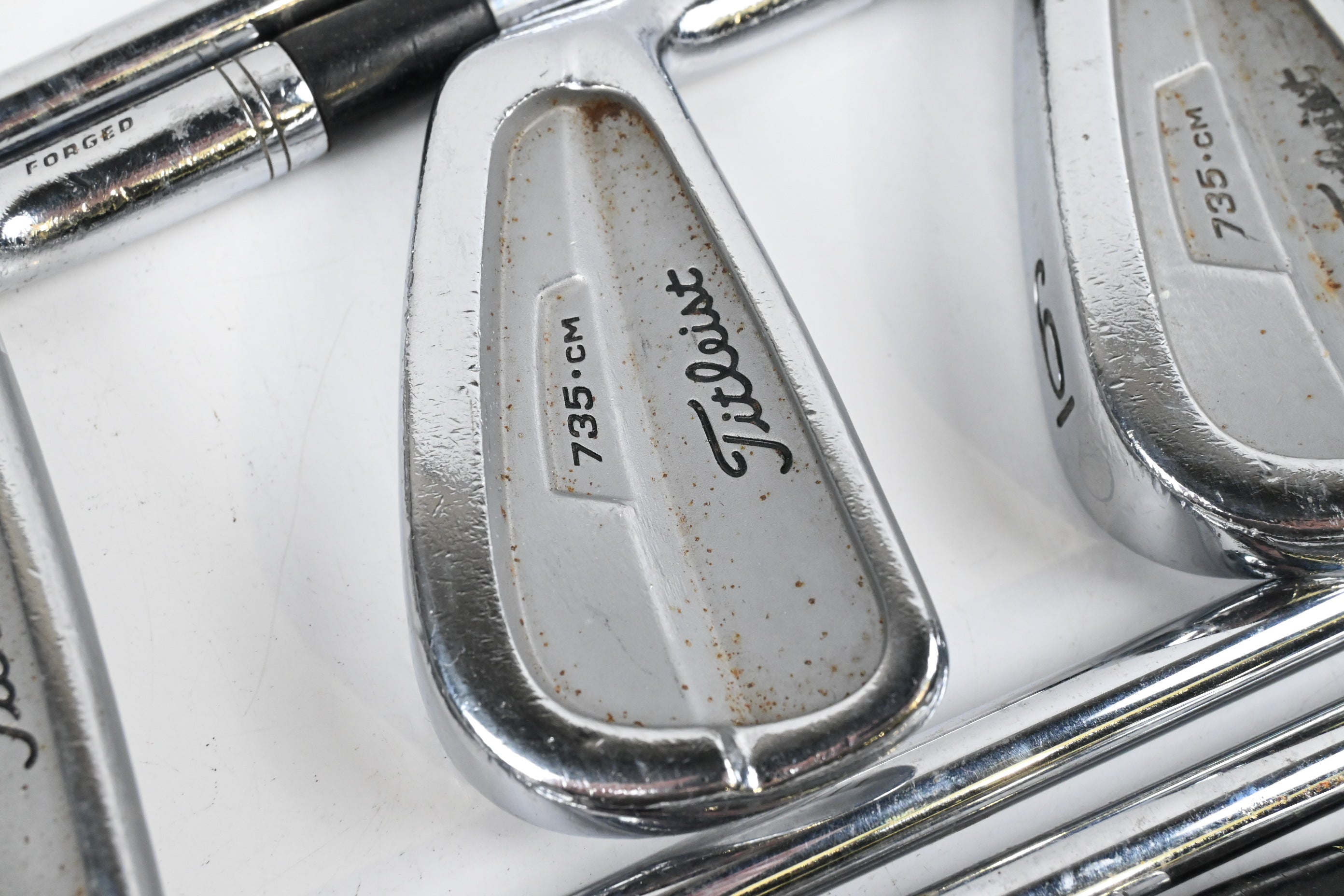 Titleist 735.CM Irons / 3-PW / Stiff Flex Dynamic Gold S300 Shafts