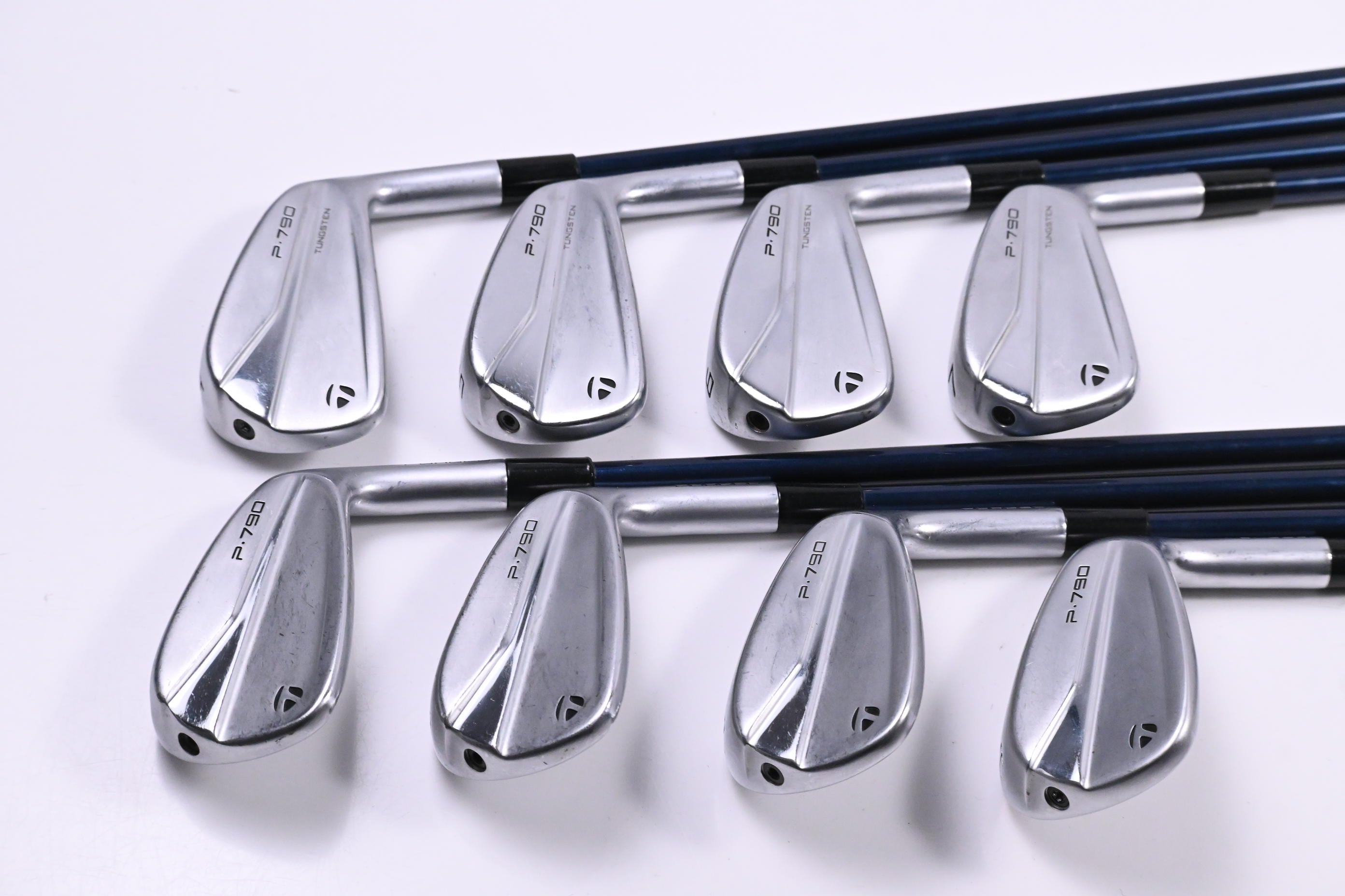 Taylormade P790 2021 Irons / 4-PW+GW / Stiff Flex Fujikura Ventus Blue 7 Shafts
