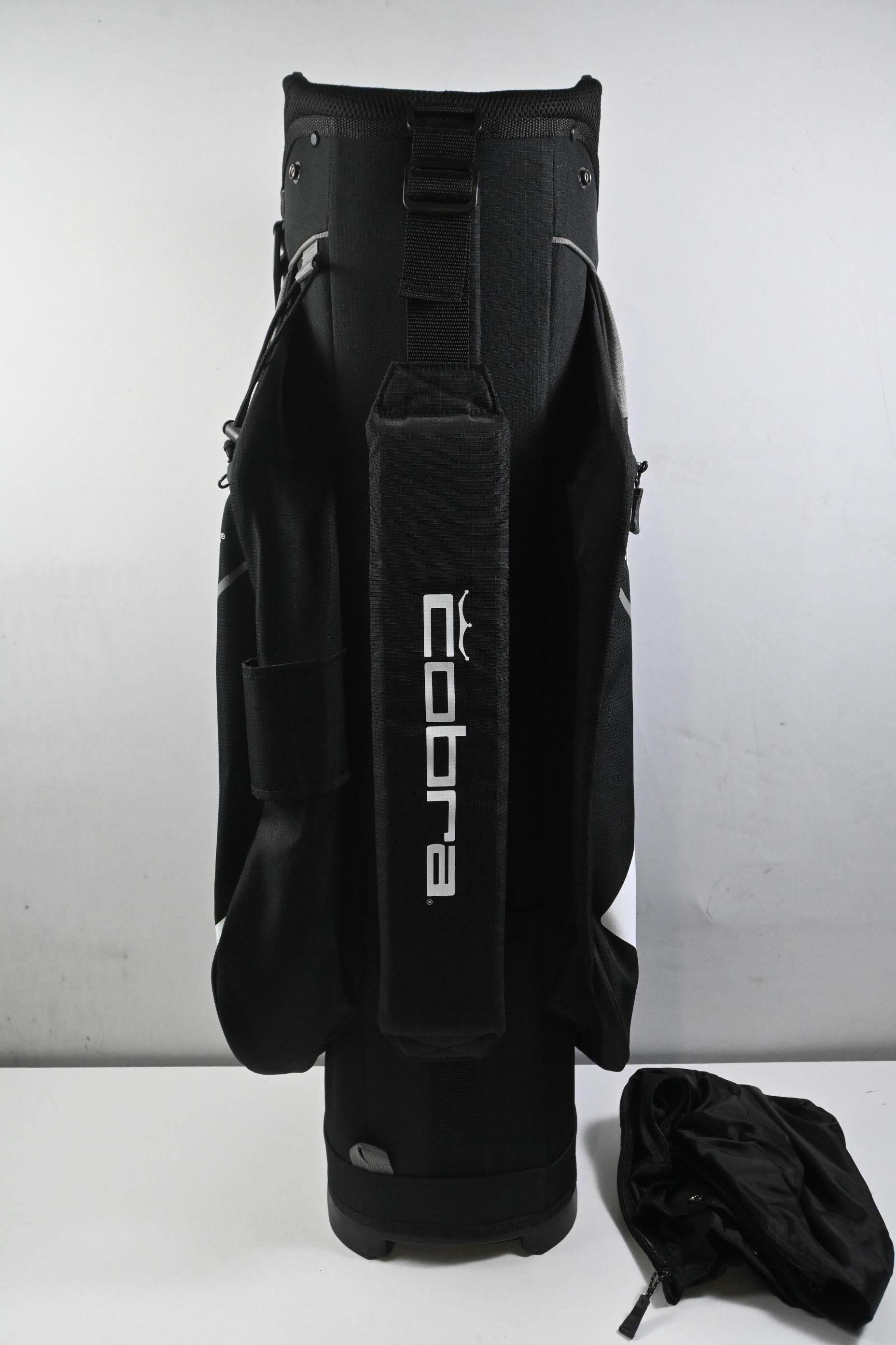 Cobra Cart Bag / 6-Way Divider / Black, Grey & White