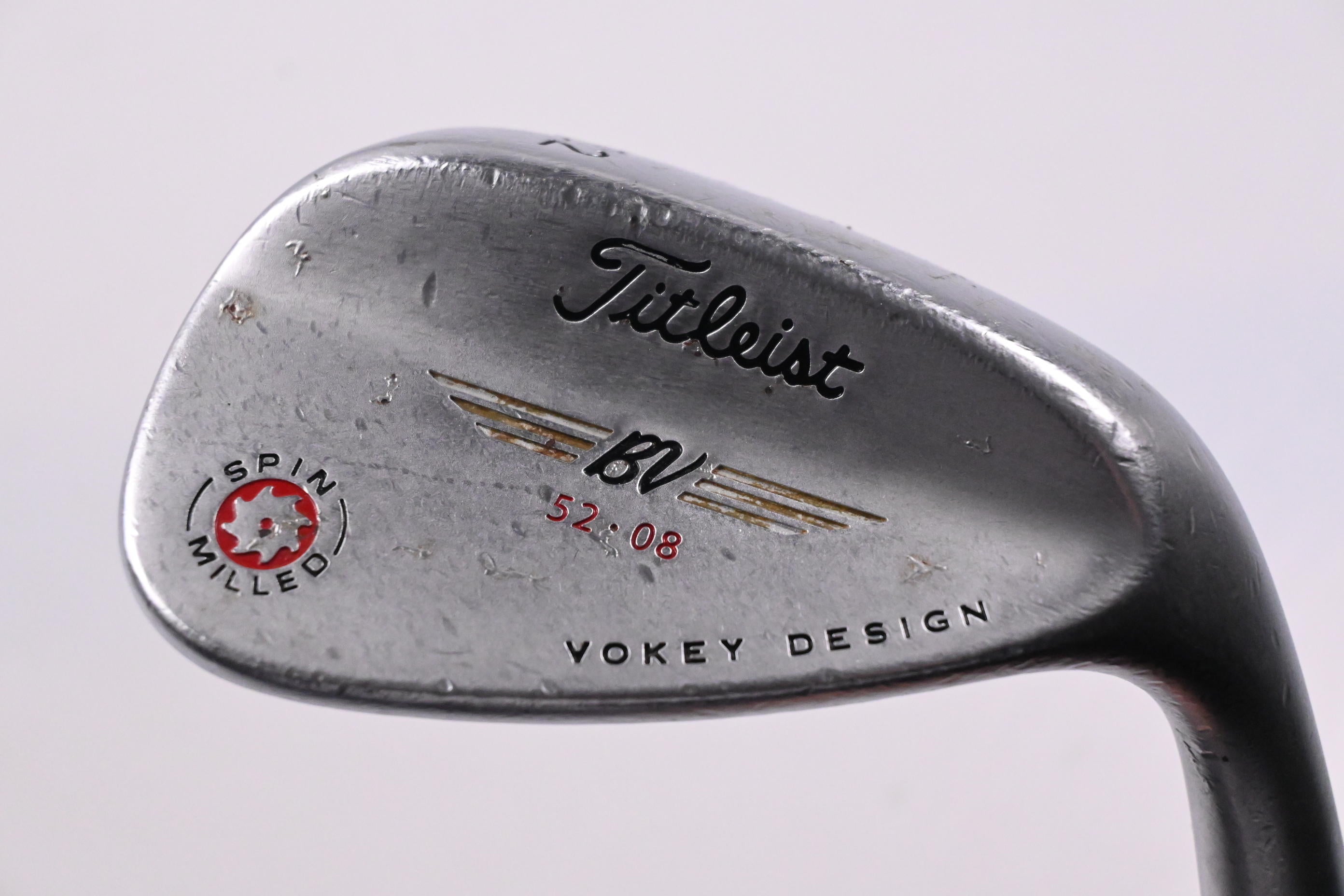 Titleist Vokey Spin Milled 2009 Gap Wedge / 52 Degree / Wedge Flex Vokey Design