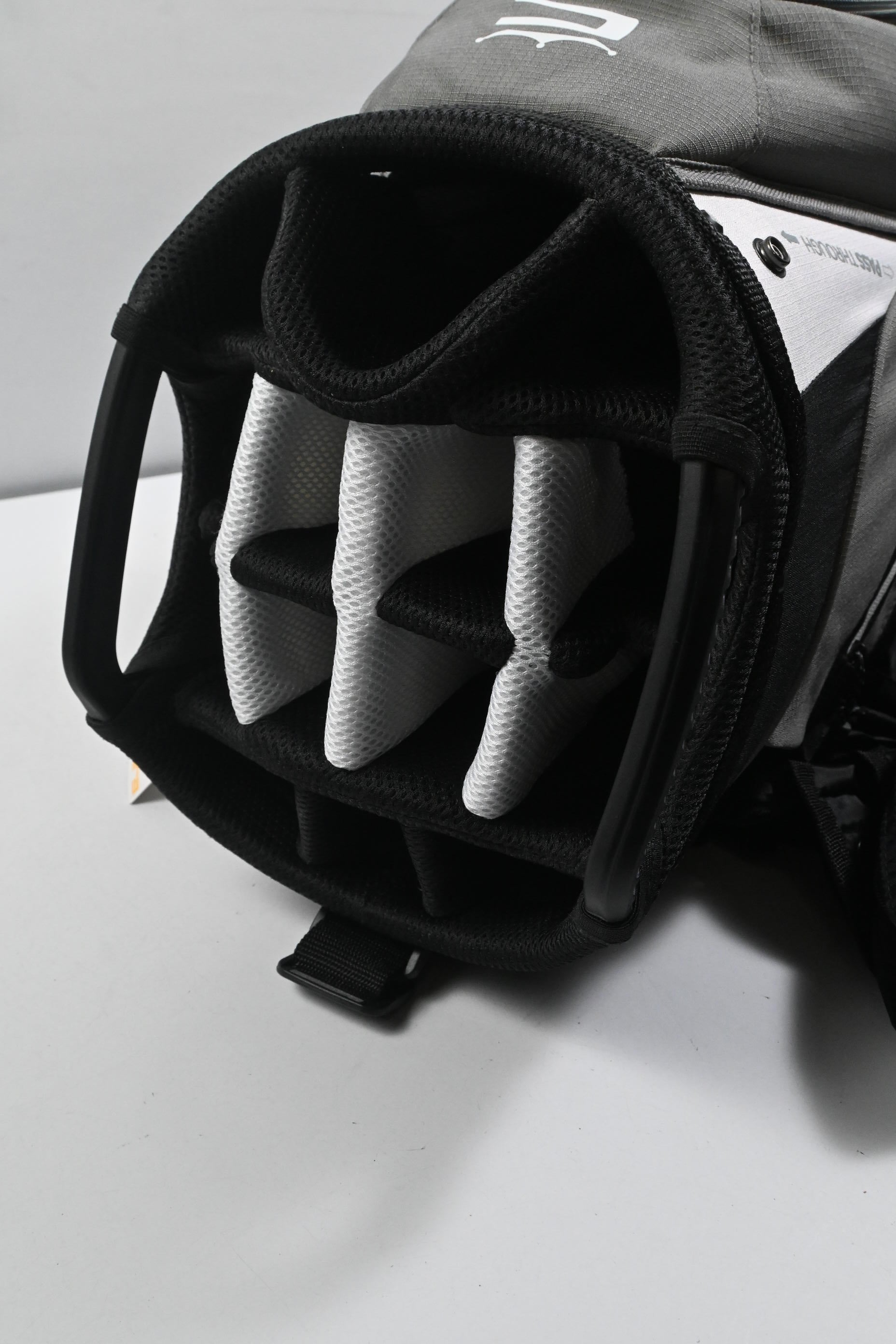 Cobra Cart Bag / 6-Way Divider / Black, Grey & White