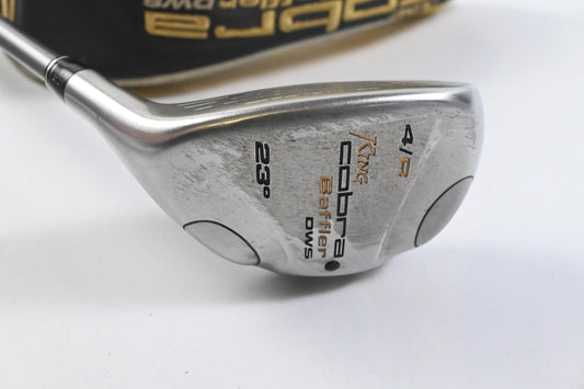 Left Hand Cobra Baffler DWS #4 Hybrid / 23 Degree / Regular Flex Aldila NV HL 65