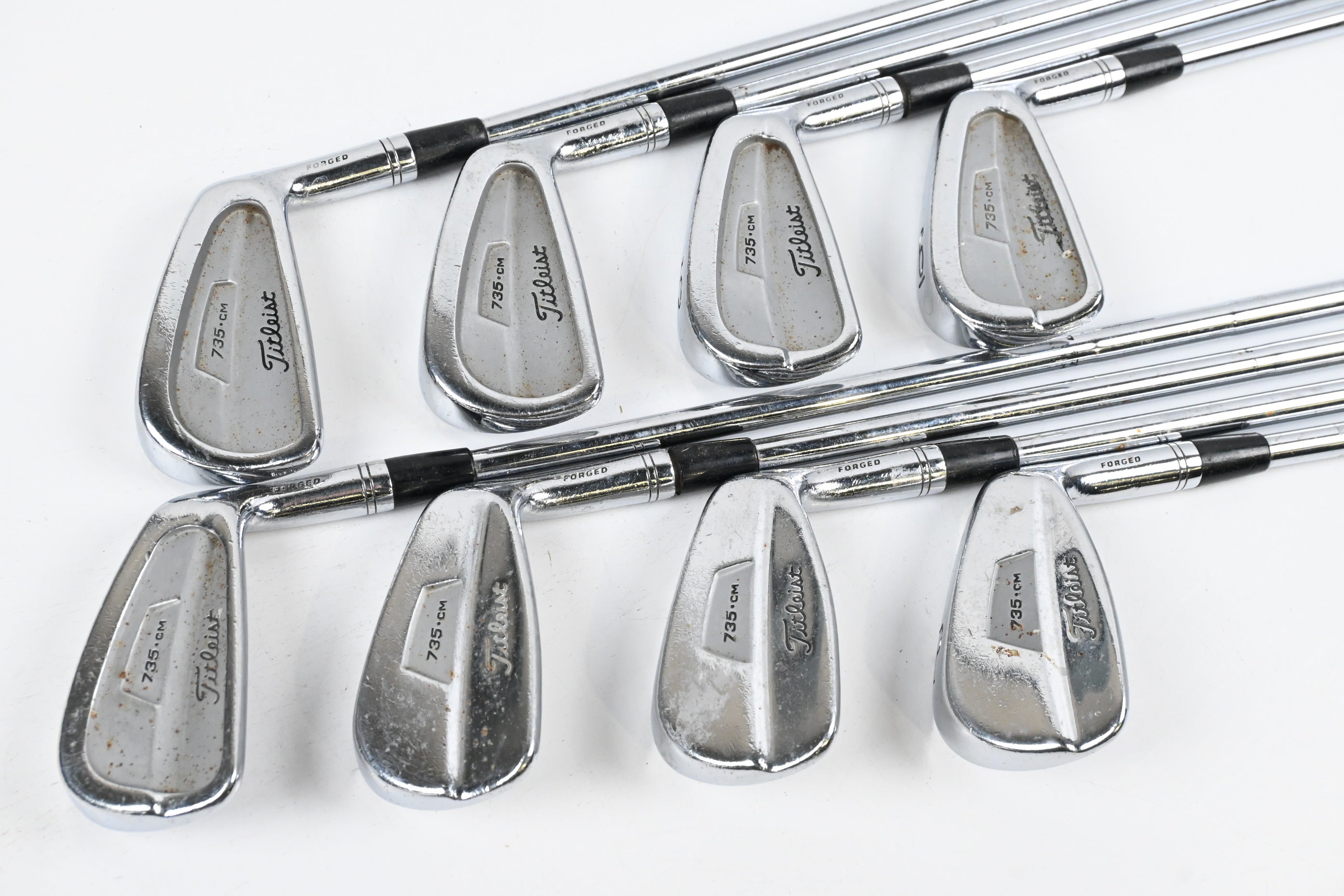Titleist 735.CM Irons / 3-PW / Stiff Flex Dynamic Gold S300 Shafts
