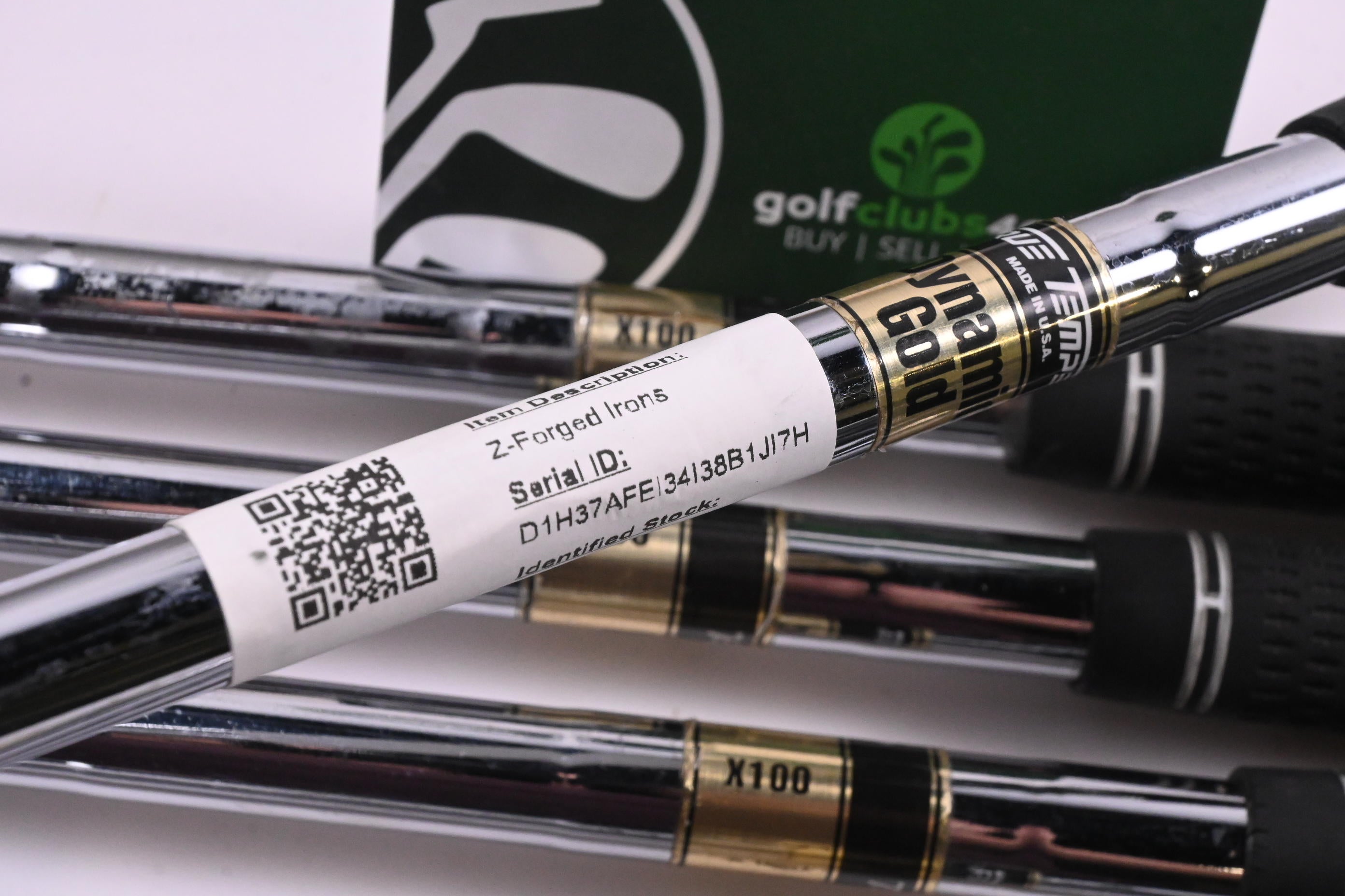Srixon Z-Forged Irons / 3-PW / X-Flex Dynamic Gold X100 Shafts